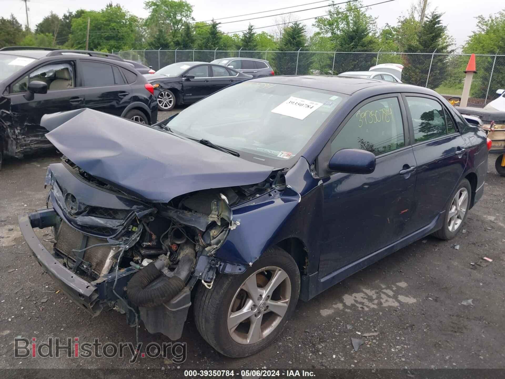 2011 TOYOTA COROLLA - VIN: 2T1BU4EE4BC594528 - Фото 2