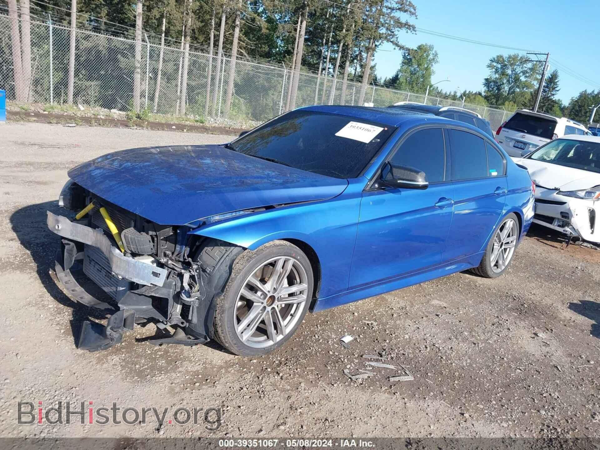2013 BMW 335I - VIN: WBA3B9C50DF140469 - Фото 2