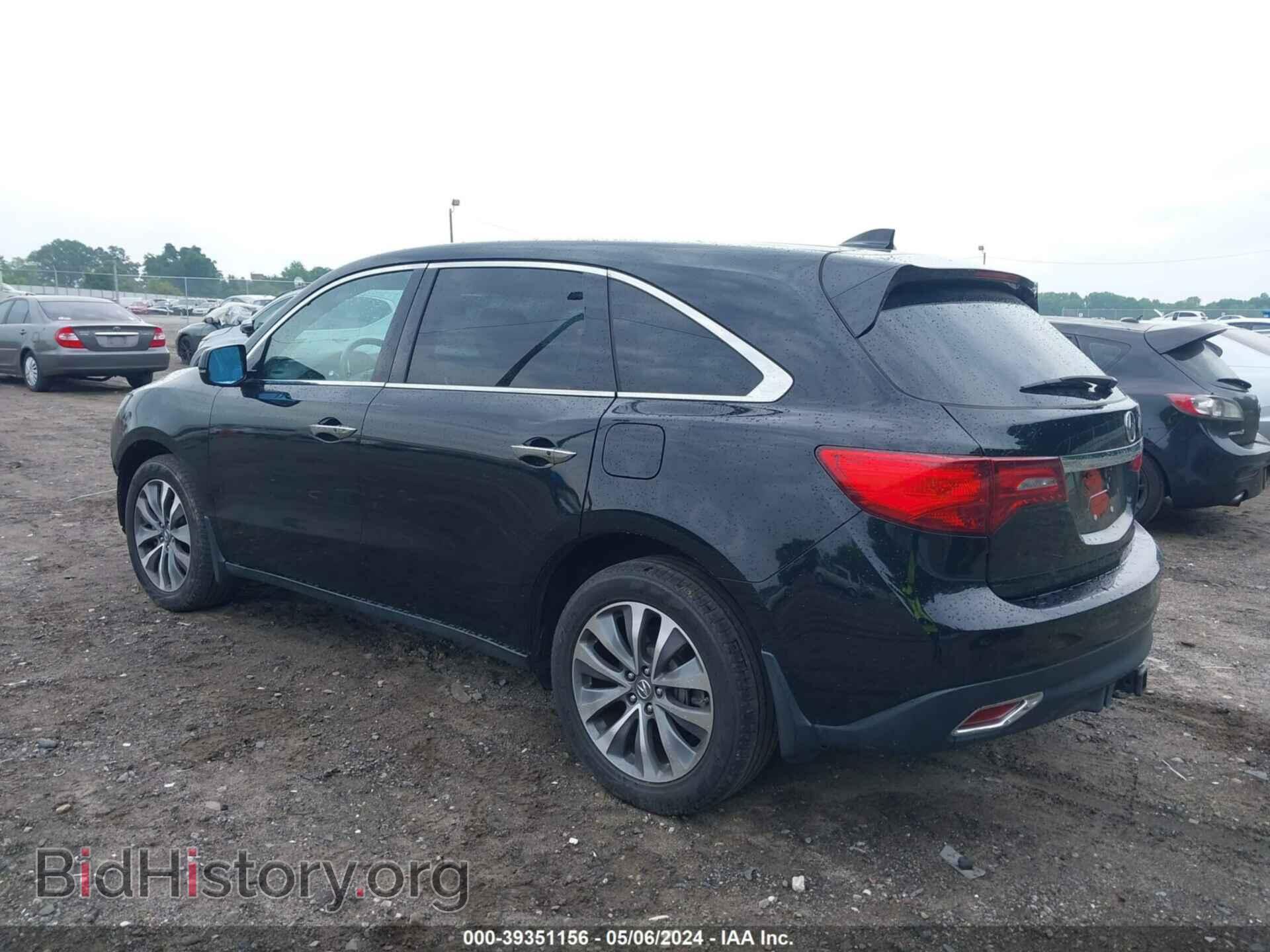 2015 ACURA MDX - VIN: 5FRYD4H49FB013019 - Фото 3