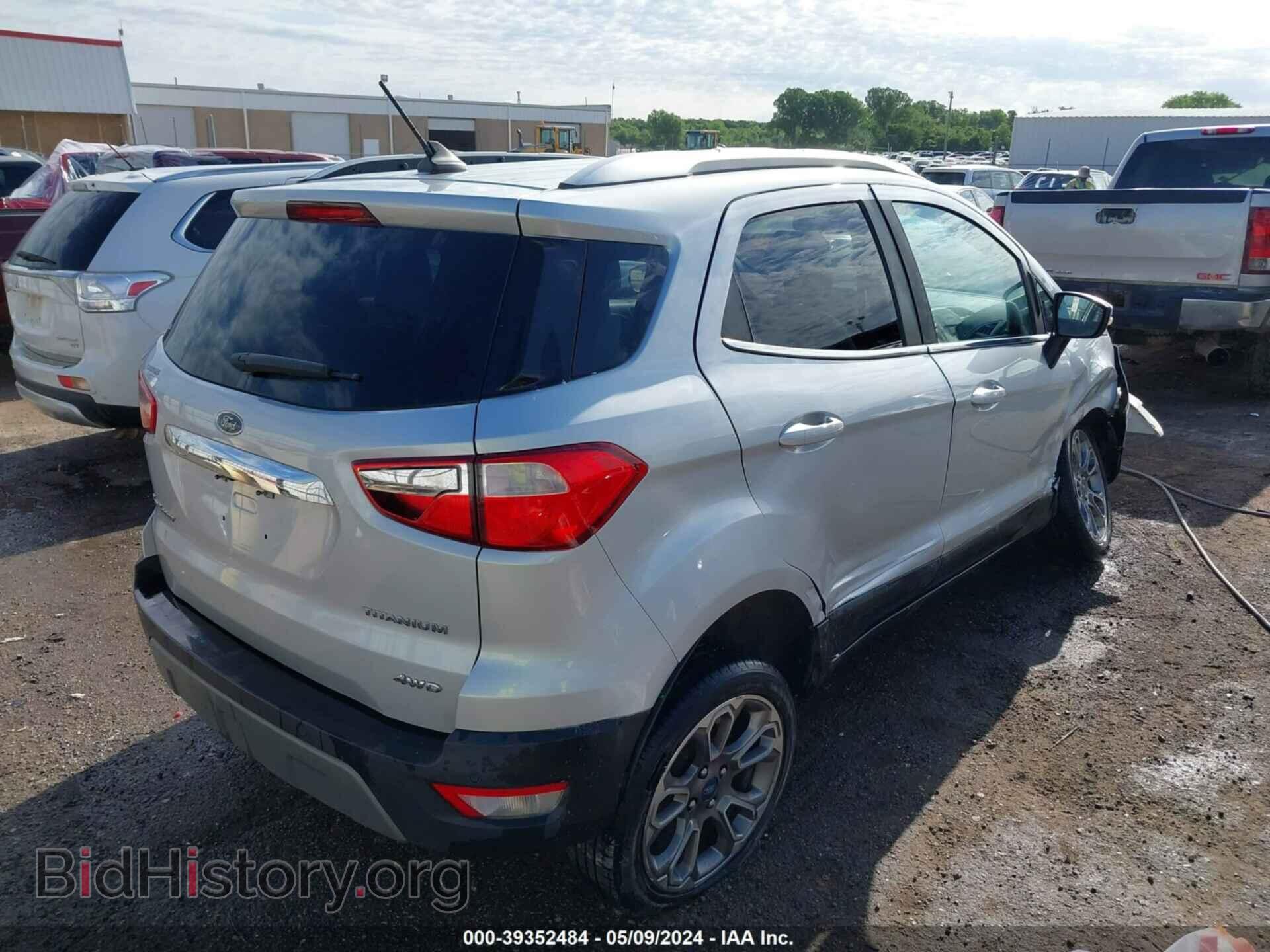 2019 FORD ECOSPORT - VIN: MAJ6S3KL9KC256884 - Фото 4