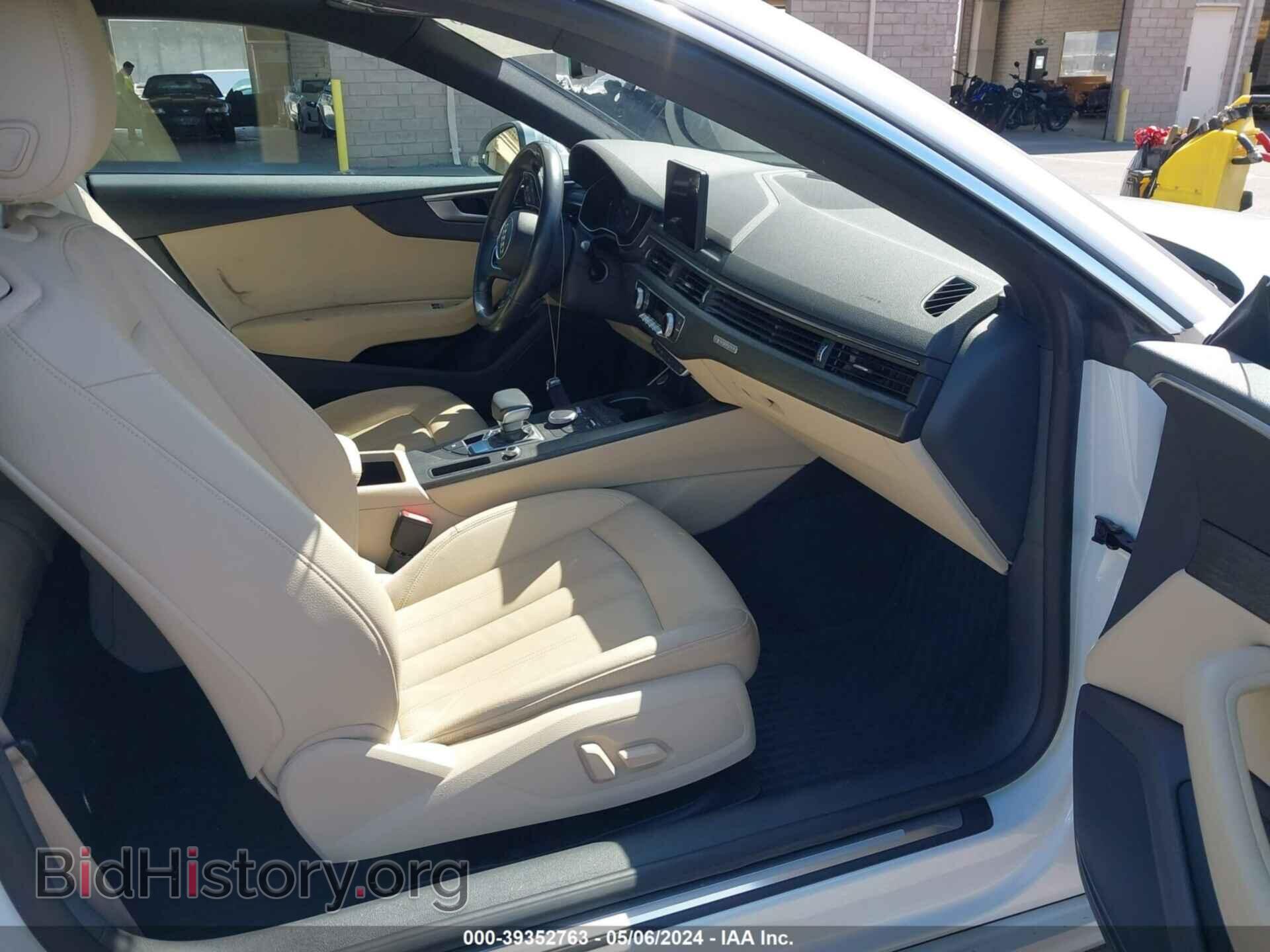 2018 AUDI A5 - VIN: WAUPNAF5XJA004509 - Фото 5