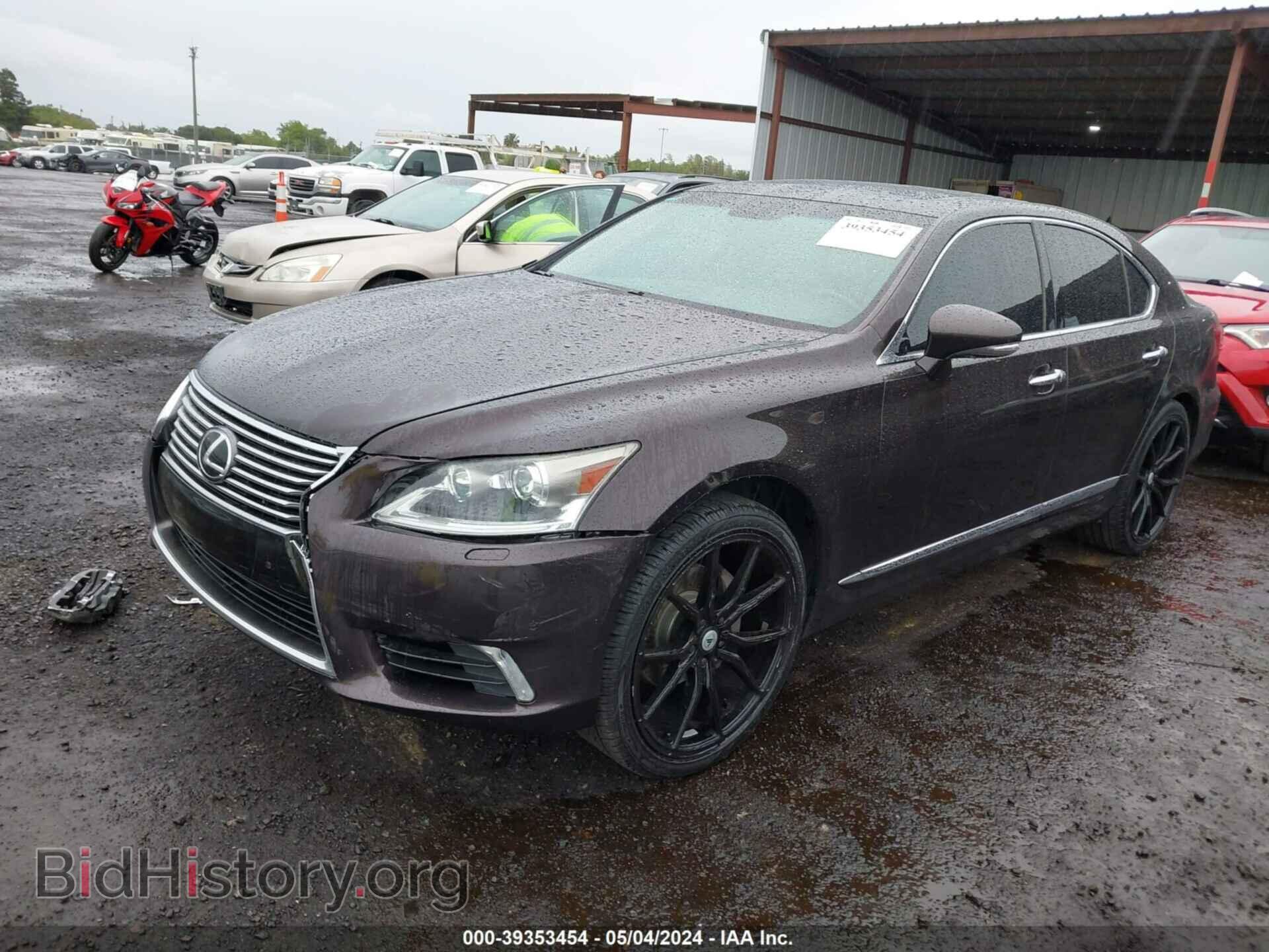 2013 LEXUS LS 460 - VIN: JTHBL5EF9D5118629 - Фото 2