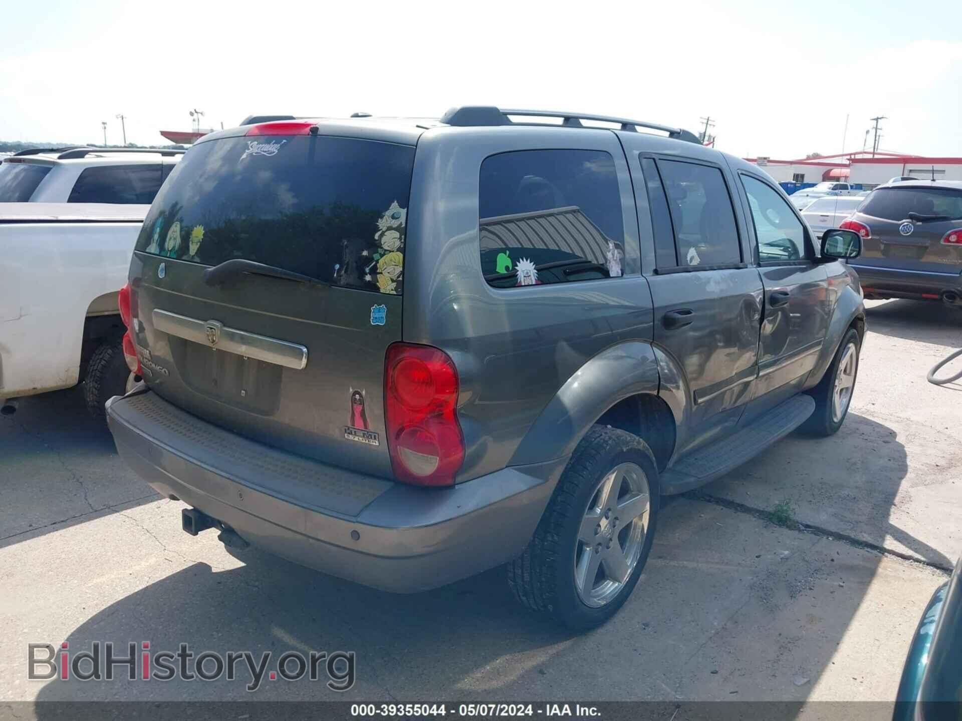 2007 DODGE DURANGO - VIN: 1D8HB58287F511674 - Фото 4