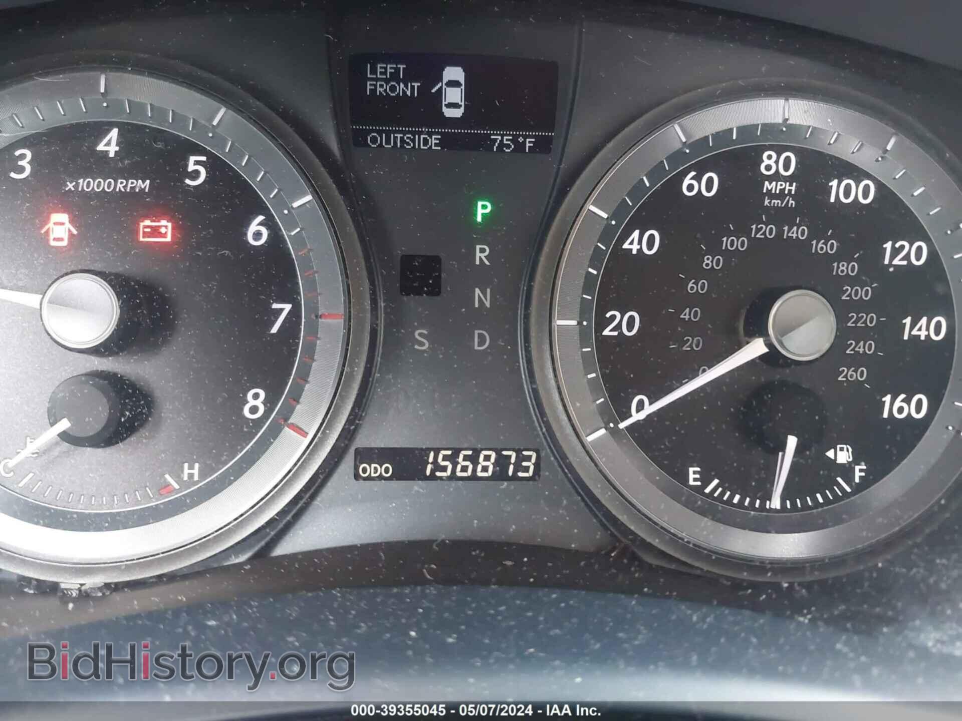 2007 LEXUS ES 350 - VIN: JTHBJ46G772063174 - Фото 7