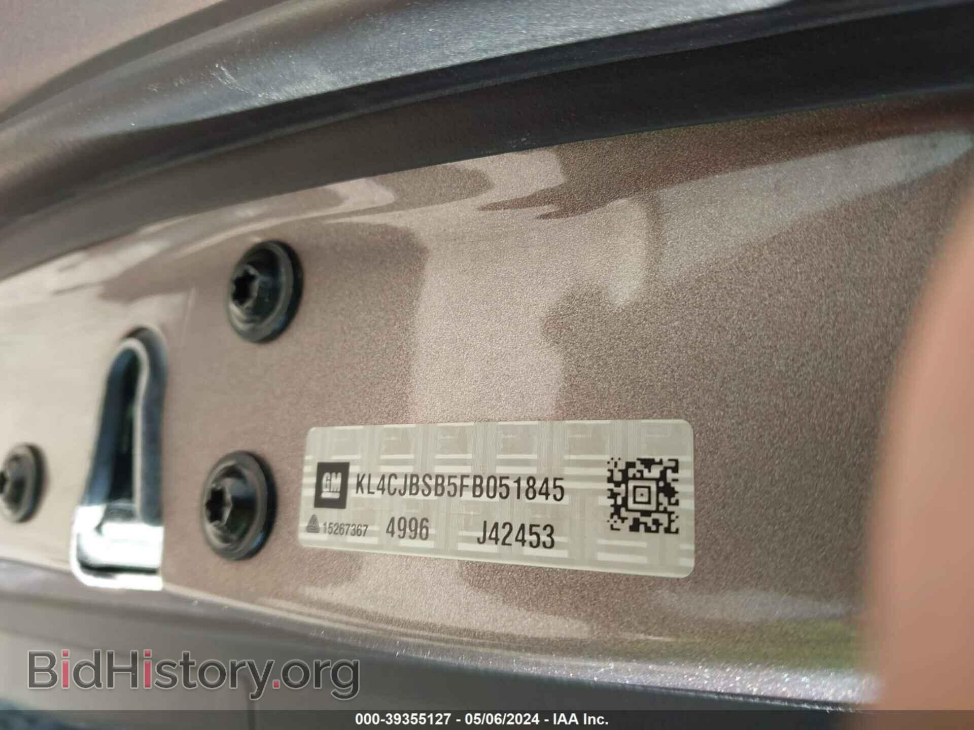 2015 BUICK ENCORE - VIN: KL4CJBSB5FB051845 - Photo 9