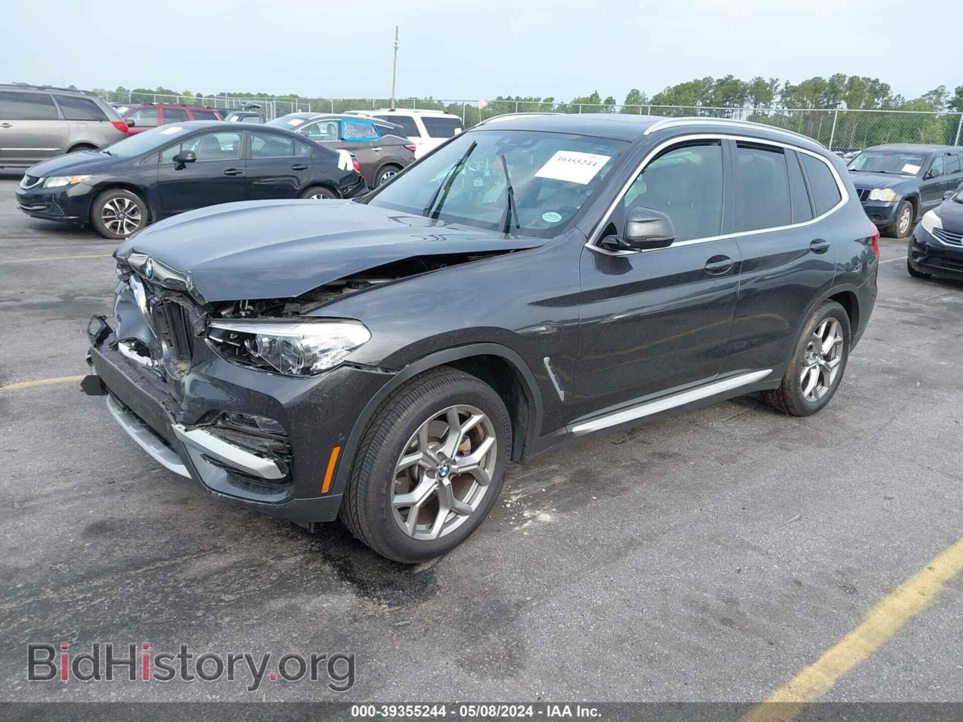 2021 BMW X3 - VIN: 5UXTY3C09M9E20006 - Фото 2