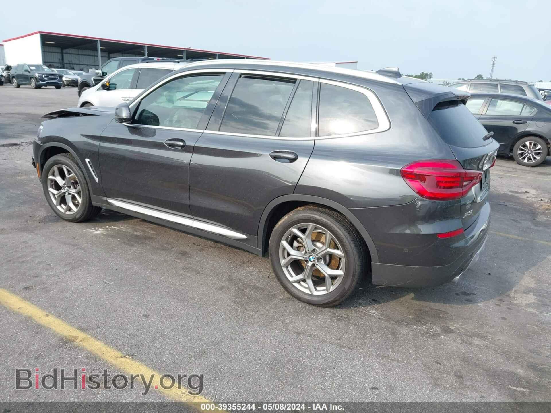 2021 BMW X3 - VIN: 5UXTY3C09M9E20006 - Фото 3