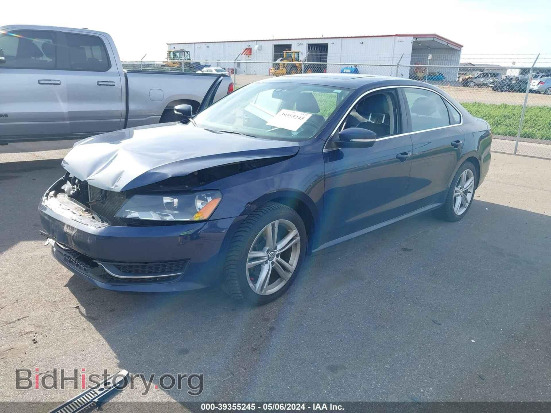 2014 VOLKSWAGEN PASSAT - VIN: 1VWBN7A3XEC045820 - Фото 2