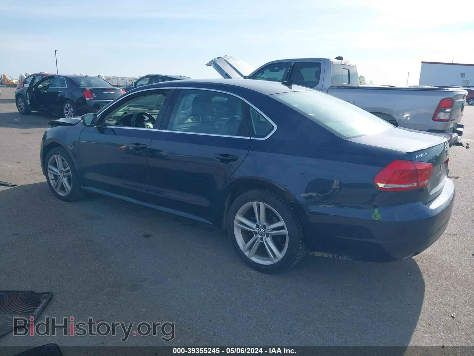 2014 VOLKSWAGEN PASSAT - VIN: 1VWBN7A3XEC045820 - Фото 3