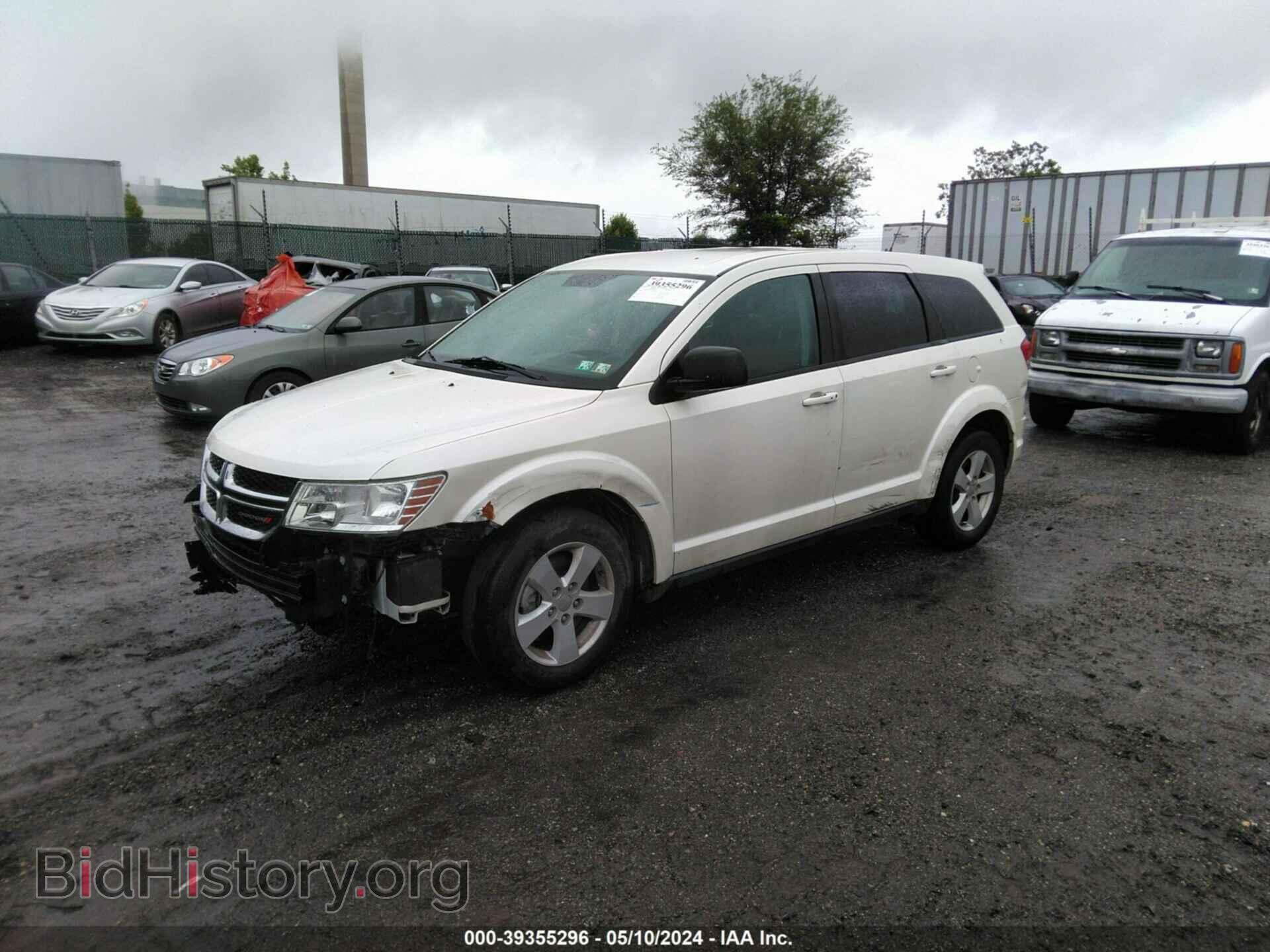 2013 DODGE JOURNEY - VIN: 3C4PDCAB3DT577604 - Фото 2