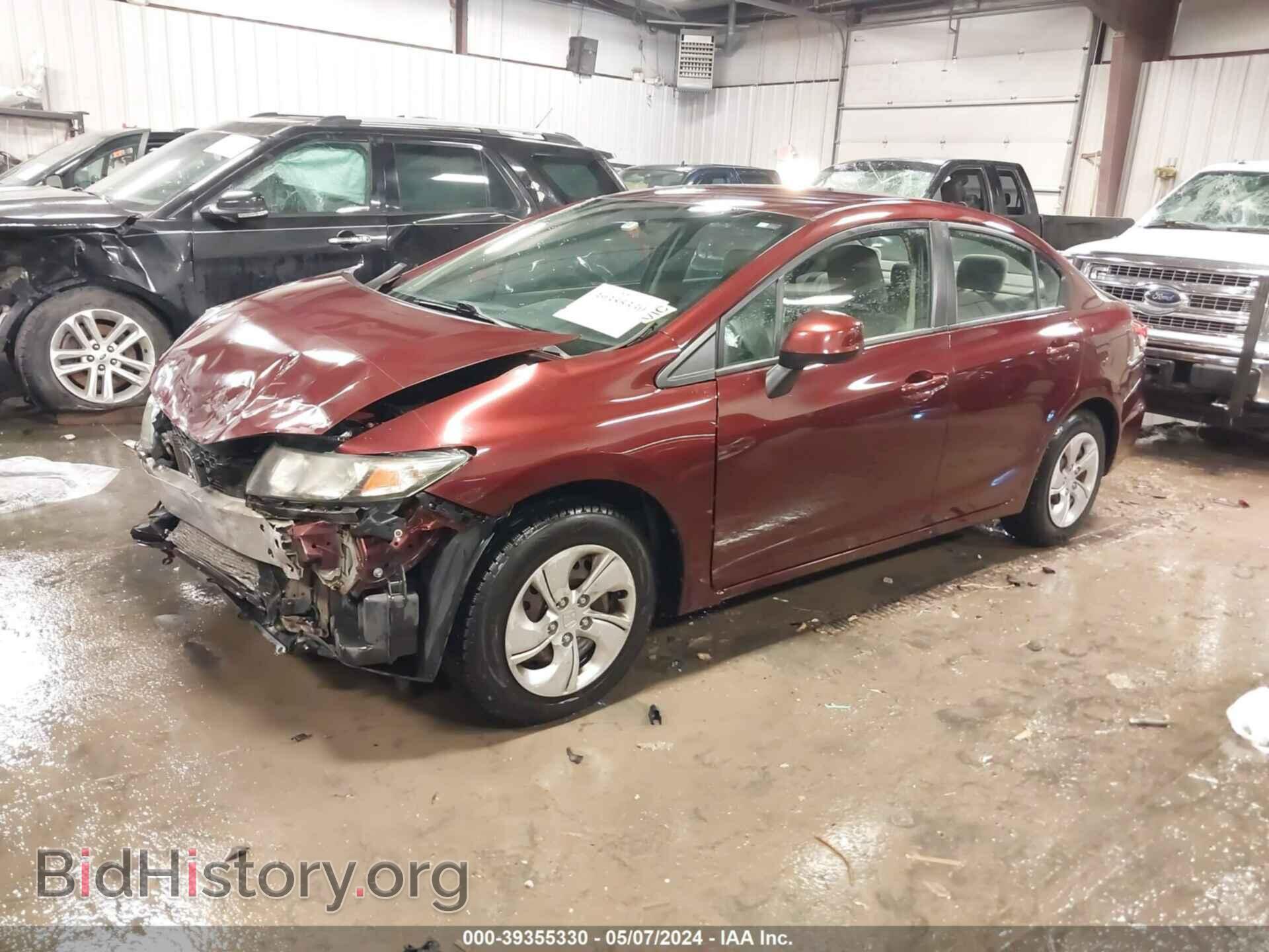 2013 HONDA CIVIC - VIN: 19XFB2F57DE095513 - Фото 2