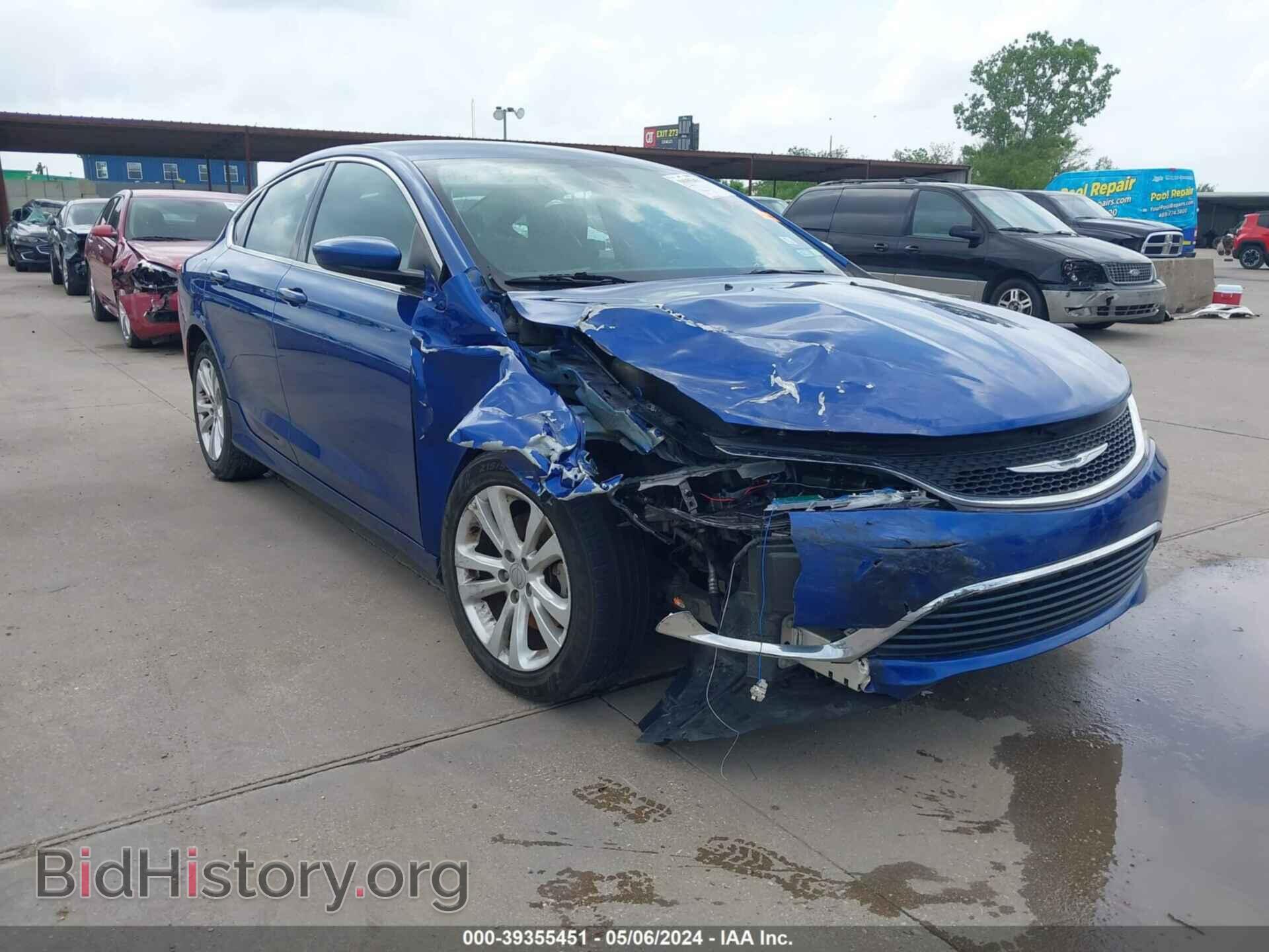 Photo 1C3CCCAB0FN649433 - CHRYSLER 200 2015