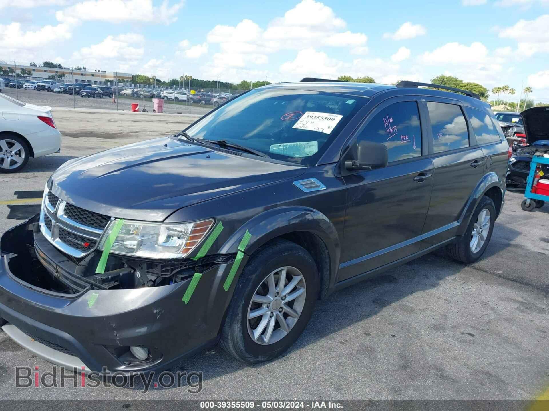 2016 DODGE JOURNEY - VIN: 3C4PDCBB5GT205734 - Фото 2