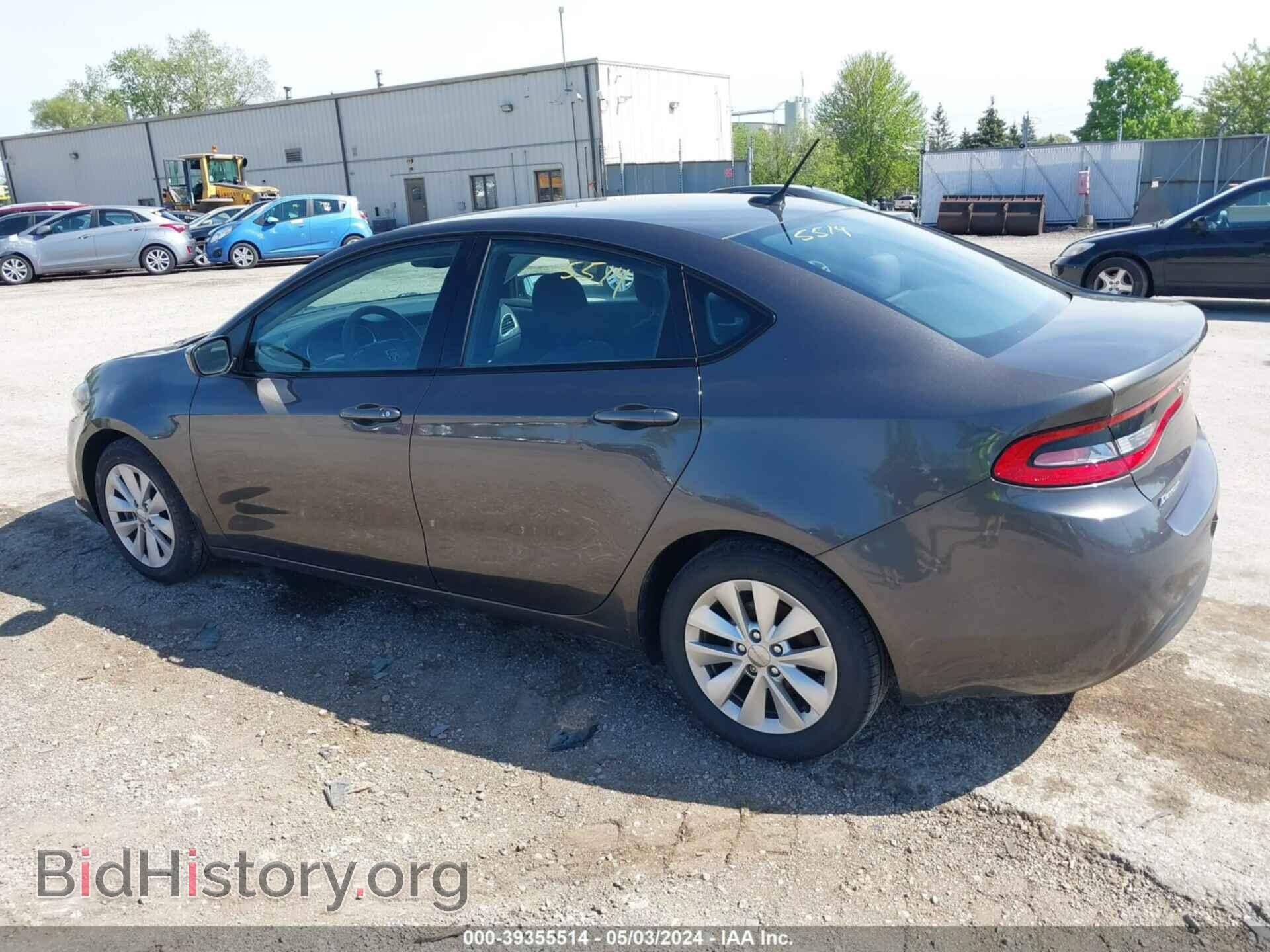2014 DODGE DART - VIN: 1C3CDFBB0ED791380 - Фото 3