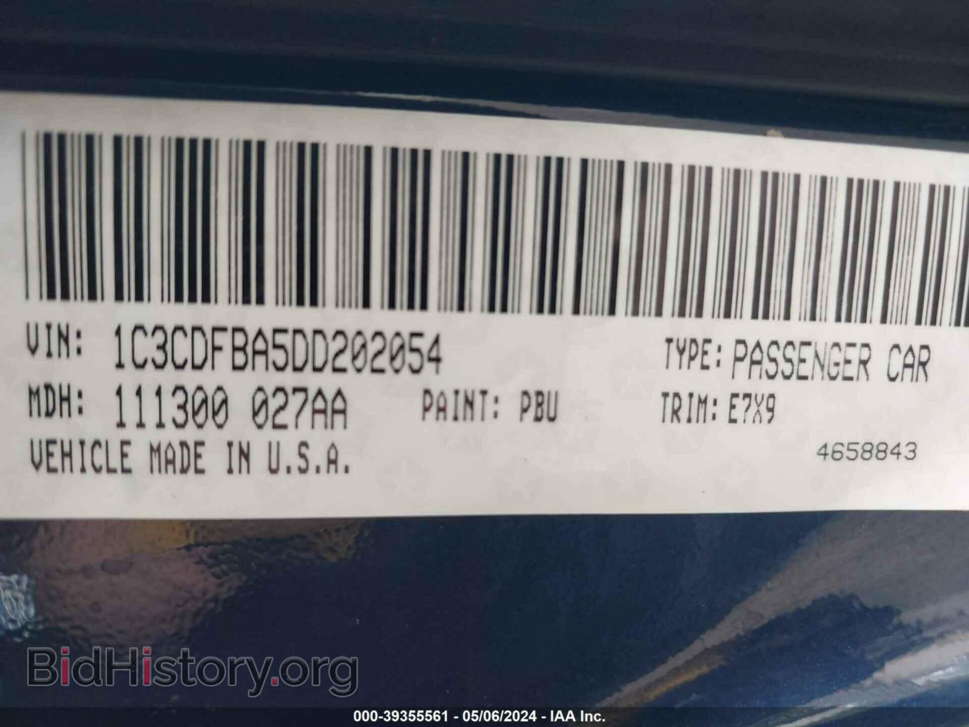 2013 DODGE DART - VIN: 1C3CDFBA5DD202054 - Photo 9