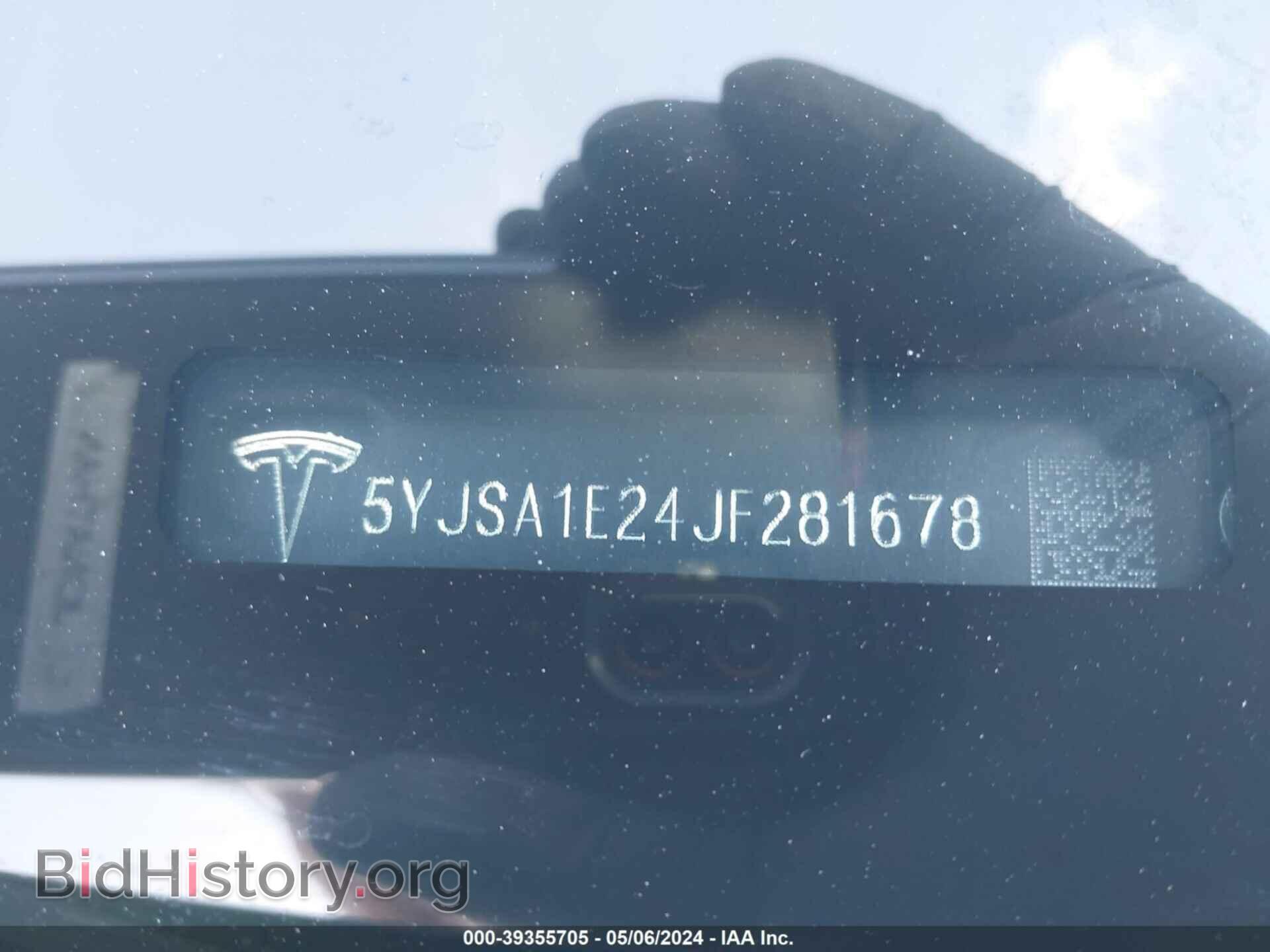2018 TESLA MODEL S - VIN: 5YJSA1E24JF281678 - Фото 9