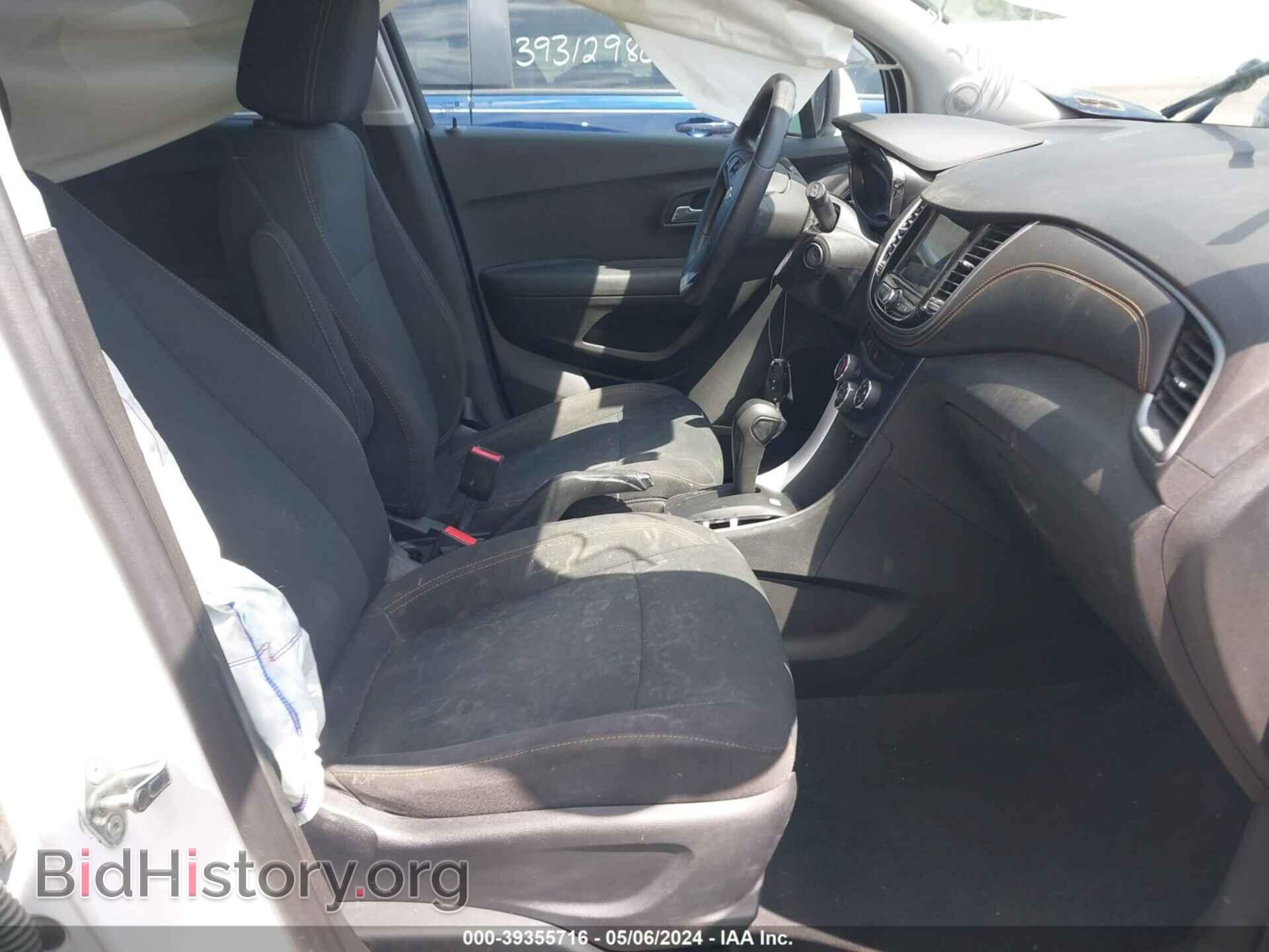 2019 CHEVROLET TRAX - VIN: 3GNCJKSB2KL236408 - Фото 5