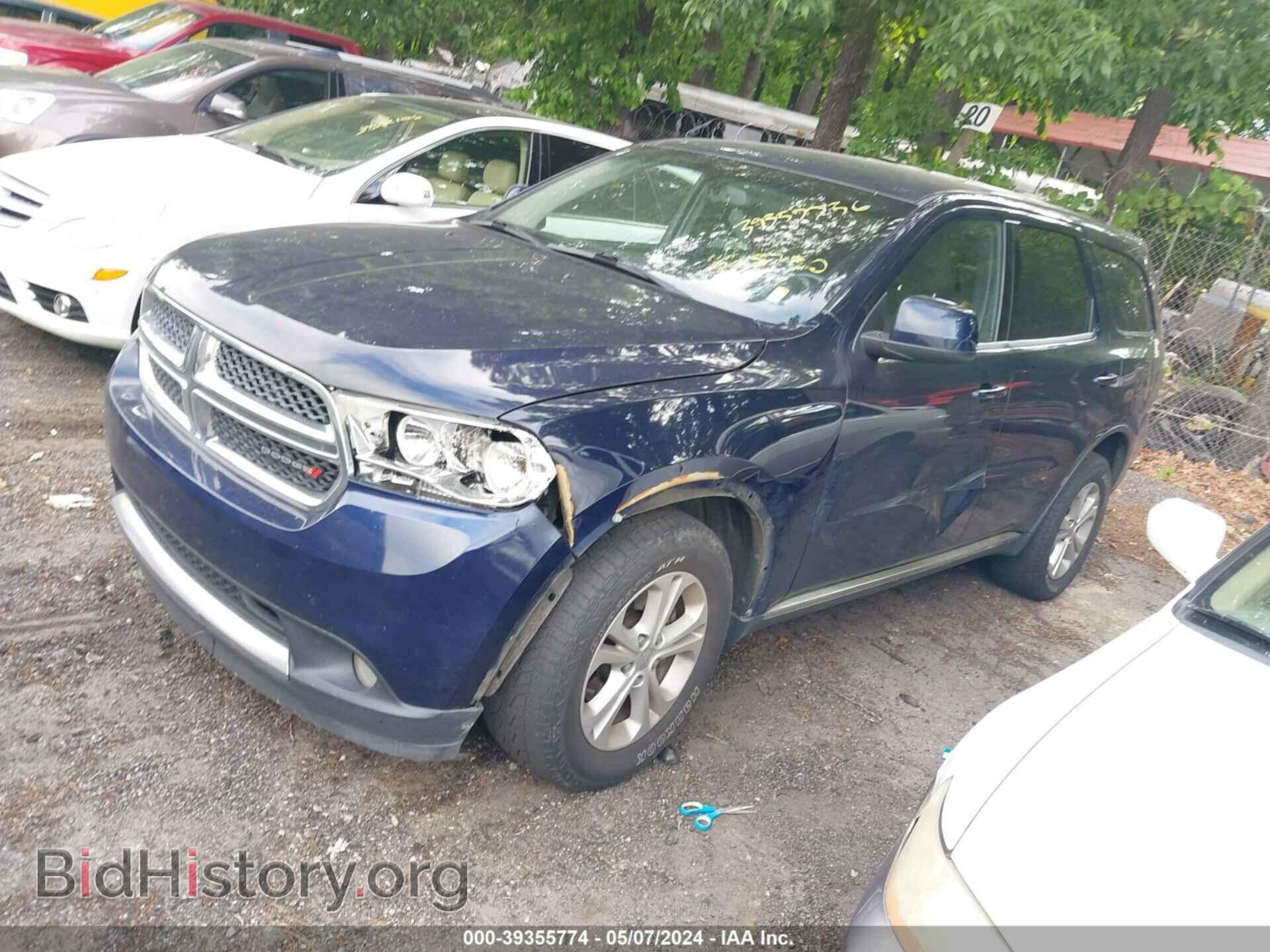 2013 DODGE DURANGO - VIN: 1C4RDHAG4DC685730 - Photo 2