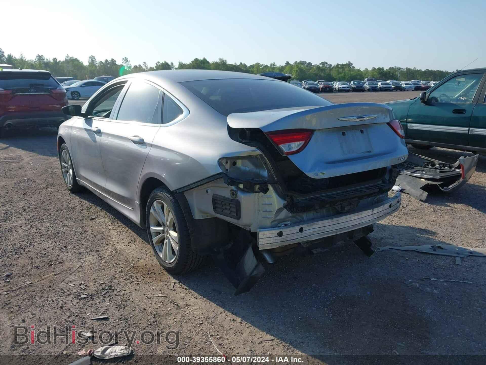 2015 CHRYSLER 200 - VIN: 1C3CCCAB6FN687197 - Фото 3