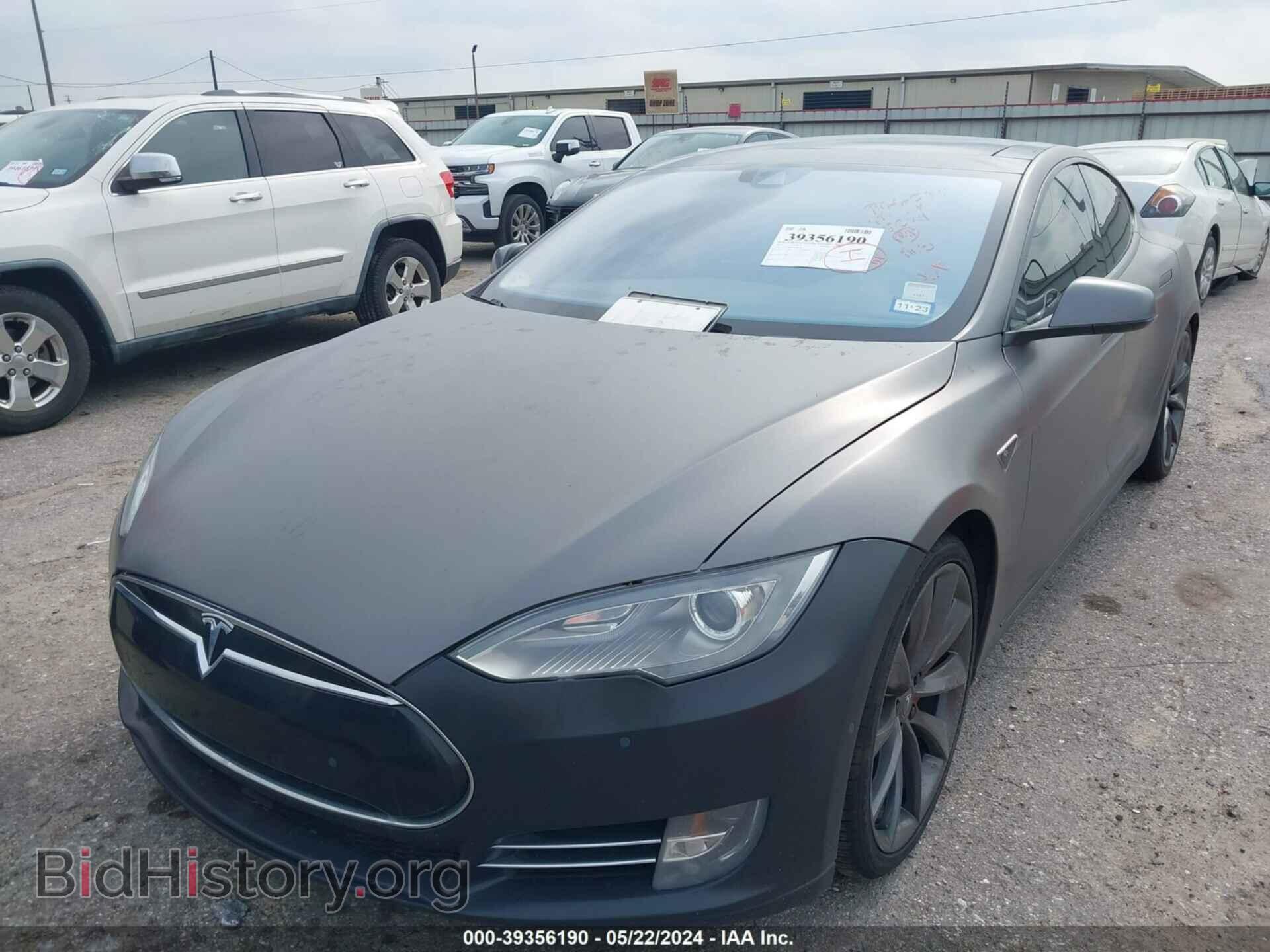 2015 TESLA MODEL S - VIN: 5YJSA1H28FFP66537 - Фото 2