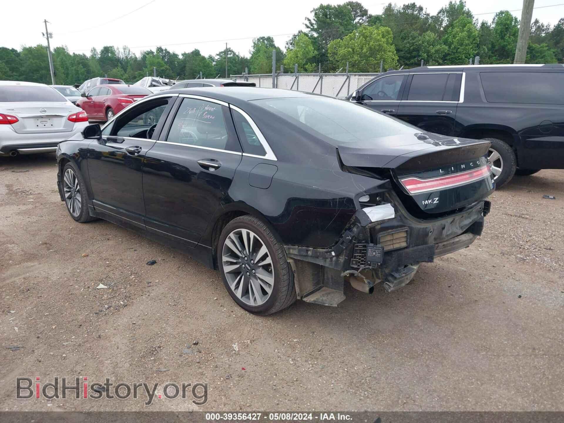 2017 LINCOLN MKZ - VIN: 3LN6L5E96HR641876 - Фото 3