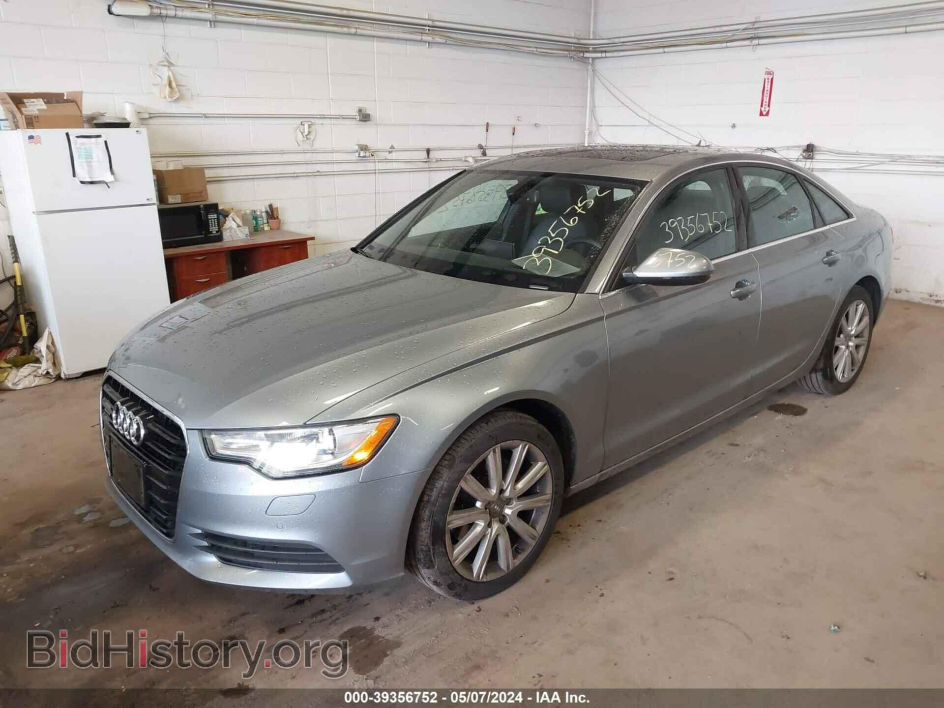 2013 AUDI A6 - VIN: WAUGFAFC8DN040255 - Фото 2