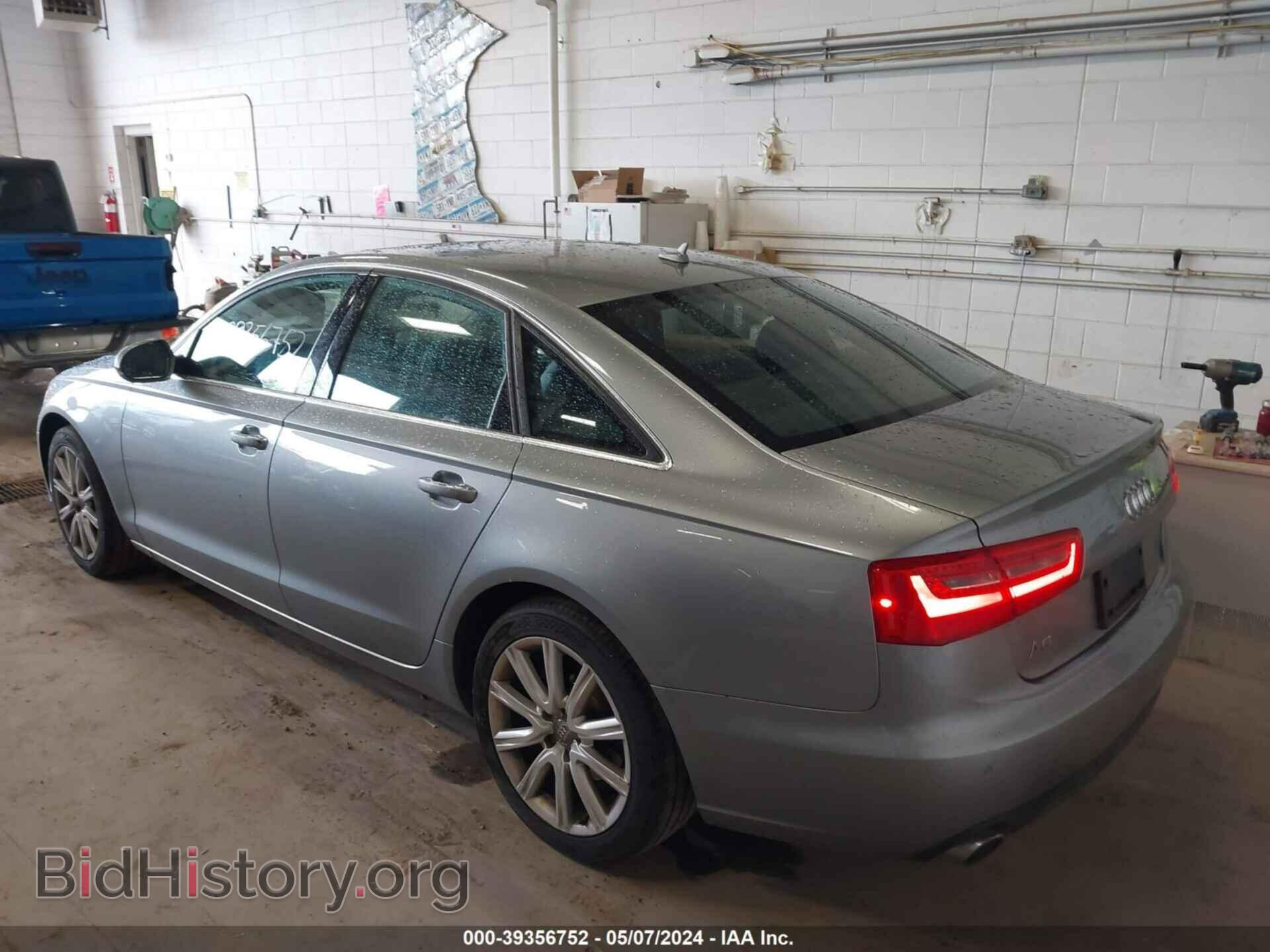 2013 AUDI A6 - VIN: WAUGFAFC8DN040255 - Фото 3