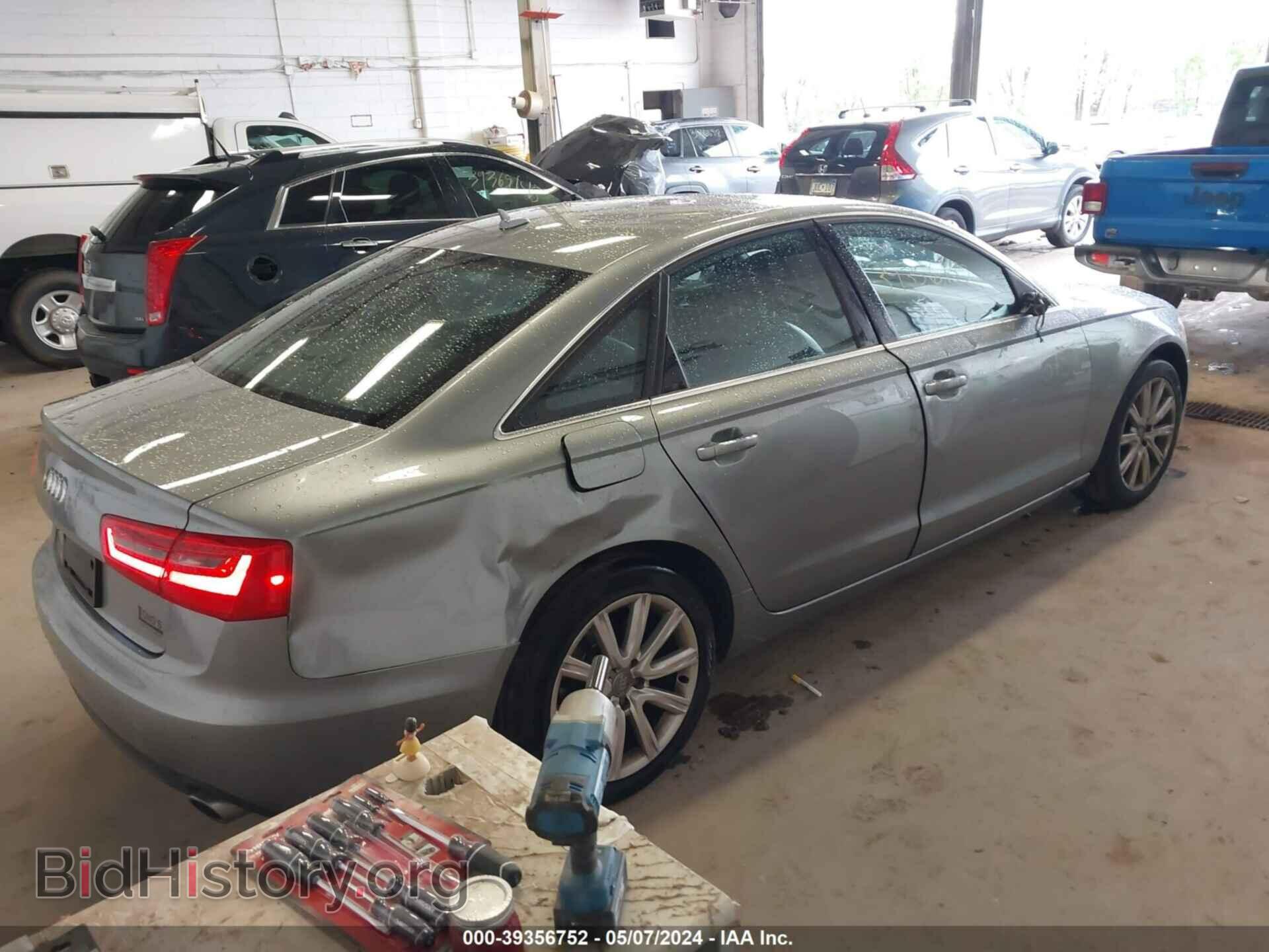 2013 AUDI A6 - VIN: WAUGFAFC8DN040255 - Фото 4