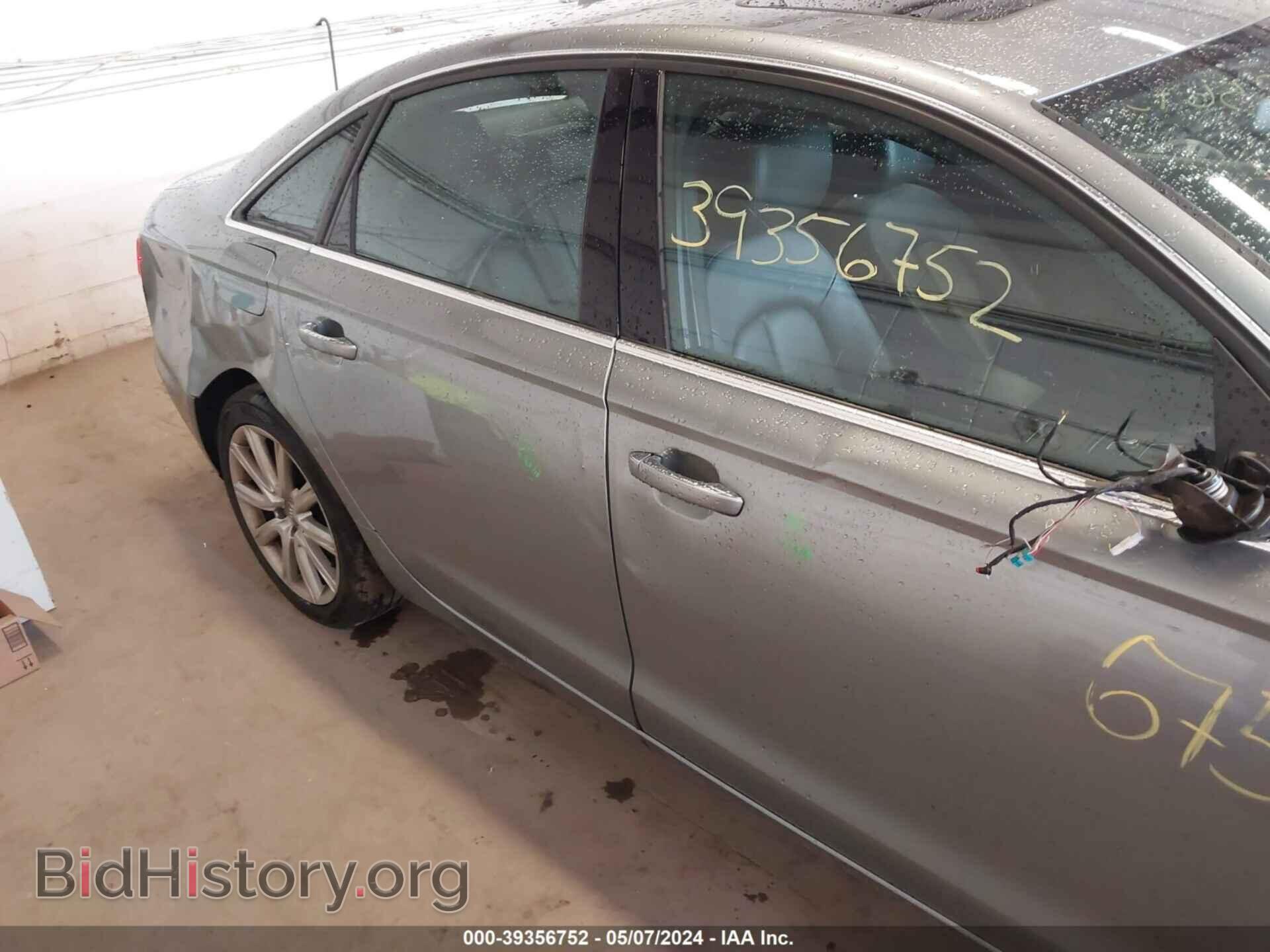 2013 AUDI A6 - VIN: WAUGFAFC8DN040255 - Фото 6