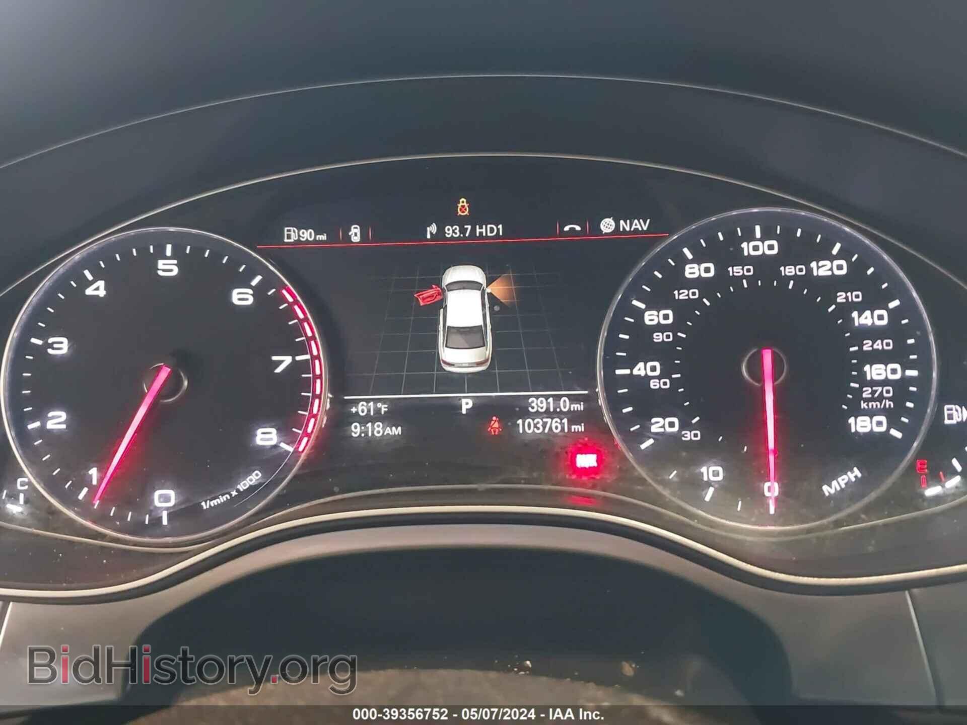 2013 AUDI A6 - VIN: WAUGFAFC8DN040255 - Фото 7