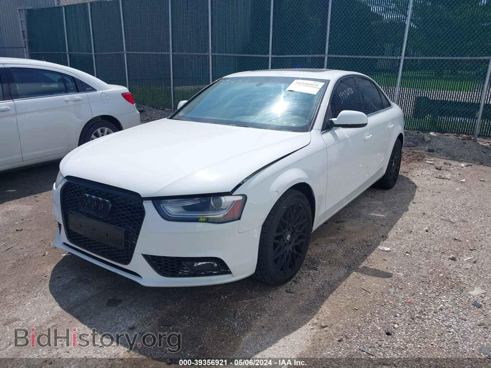 2013 AUDI A4 - VIN: WAUFFAFL0DN005642 - Photo 2
