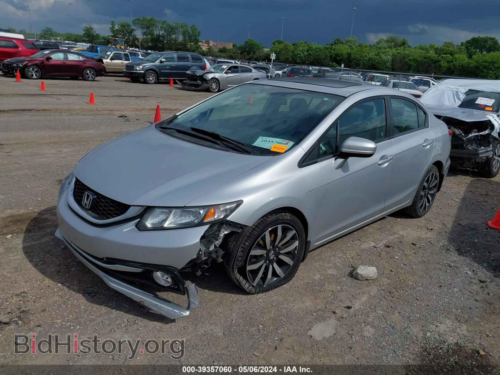 2015 HONDA CIVIC - VIN: 2HGFB2F92FH549582 - Фото 2