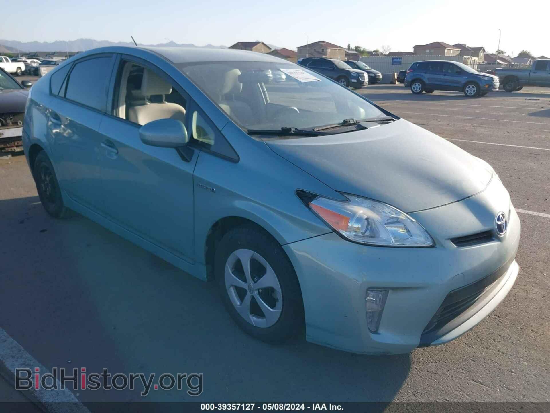 Фотография JTDKN3DU8C5486900 - TOYOTA PRIUS 2012