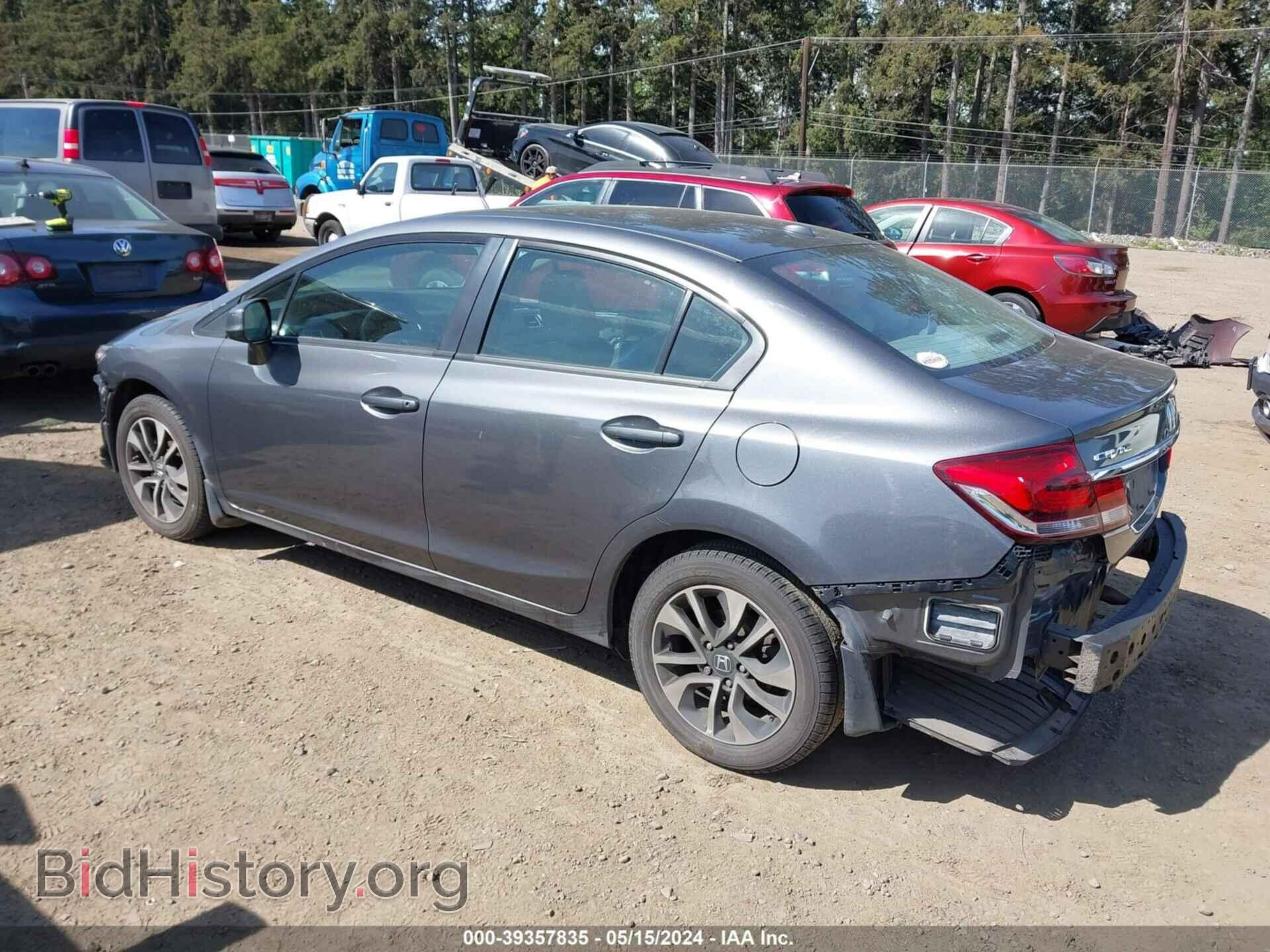 2013 HONDA CIVIC - VIN: 19XFB2F95DE262437 - Фото 3
