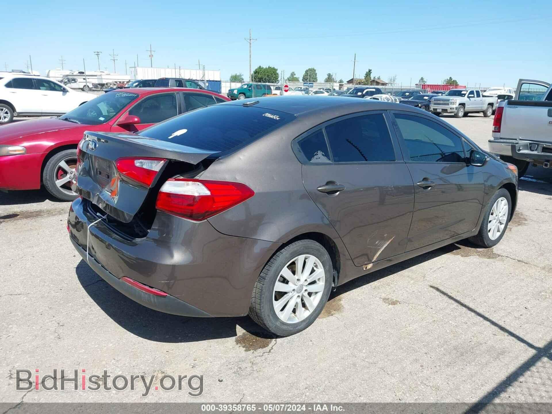 2014 KIA FORTE - VIN: KNAFX4A66E5208424 - Фото 4