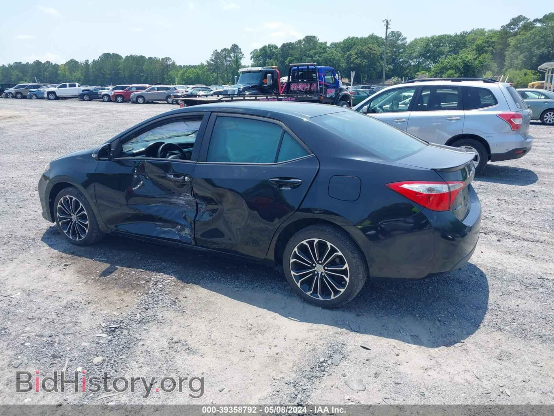 2015 TOYOTA COROLLA - VIN: 2T1BURHE3FC366406 - Фото 3