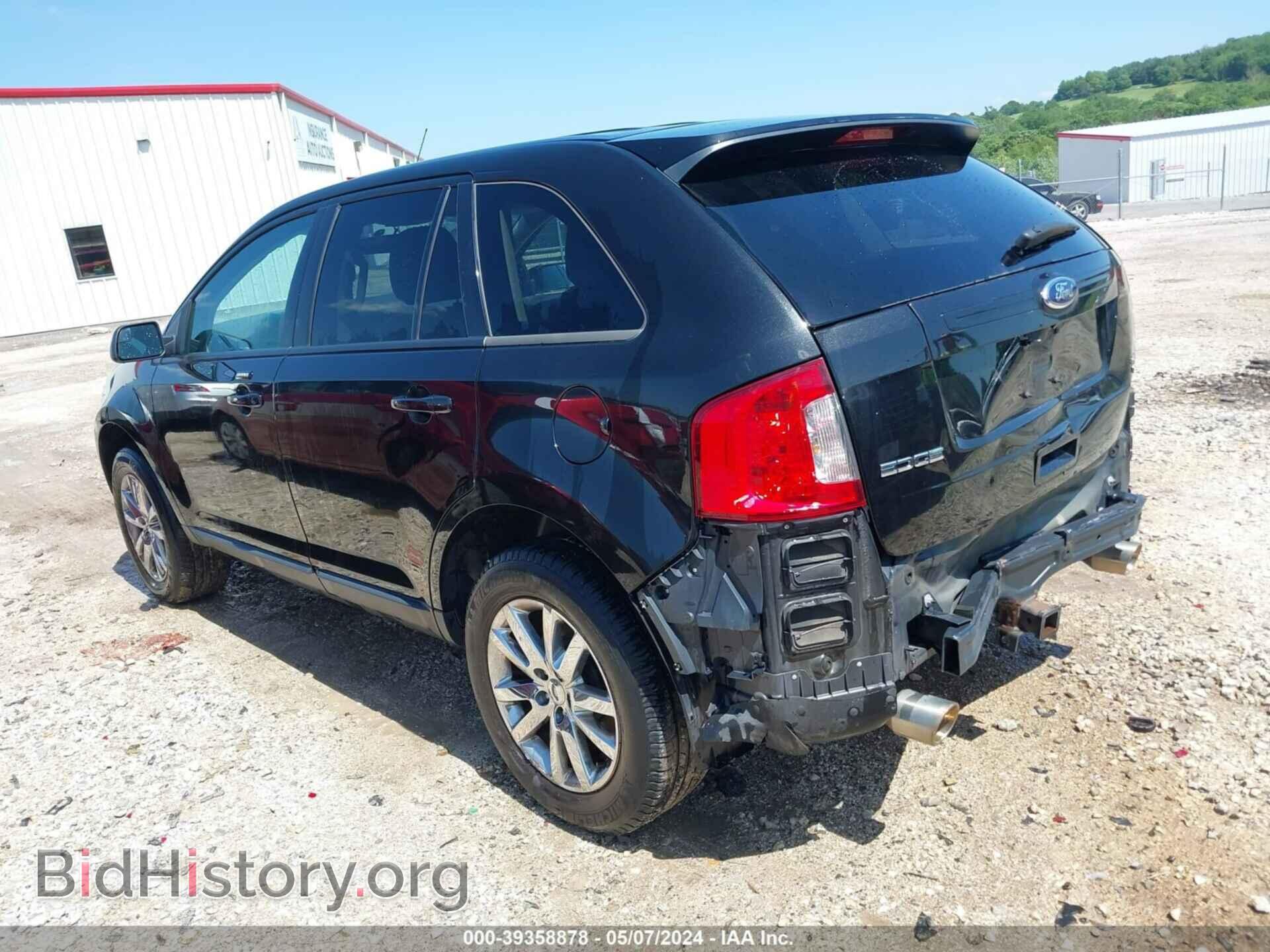 2013 FORD EDGE - VIN: 2FMDK4JC2DBB69092 - Фото 3