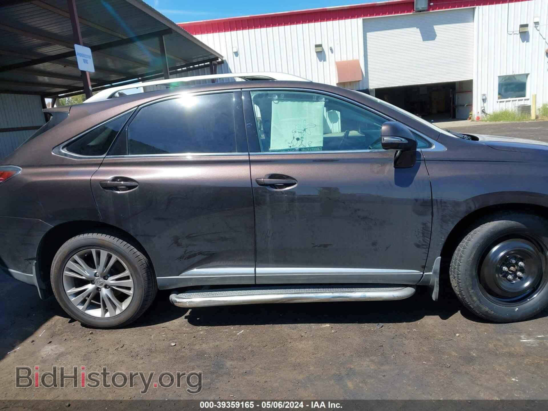 2013 LEXUS RX 350 - VIN: 2T2BK1BAXDC166290 - Фото 12