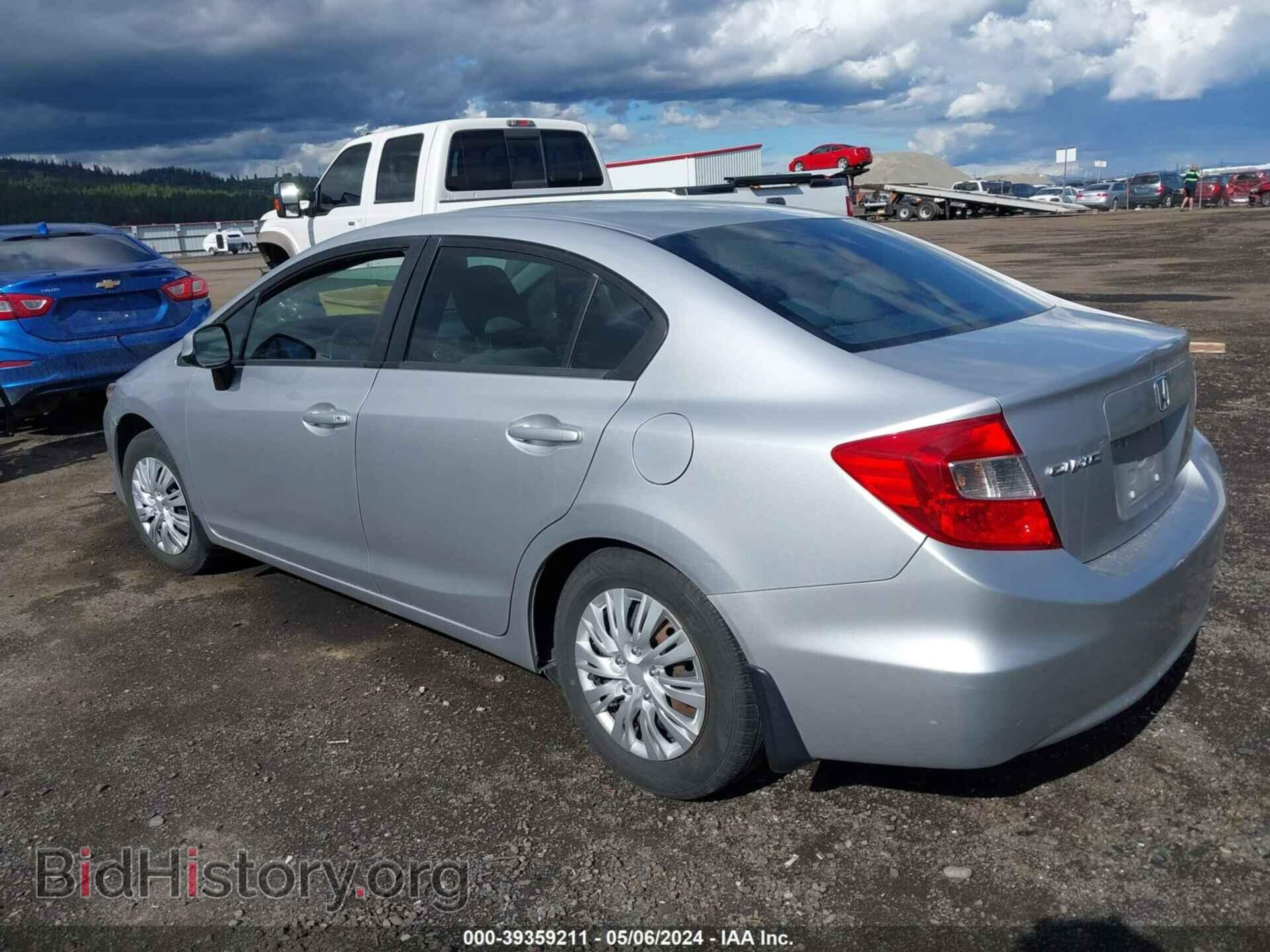 2012 HONDA CIVIC - VIN: 19XFB2F52CE358344 - Фото 3