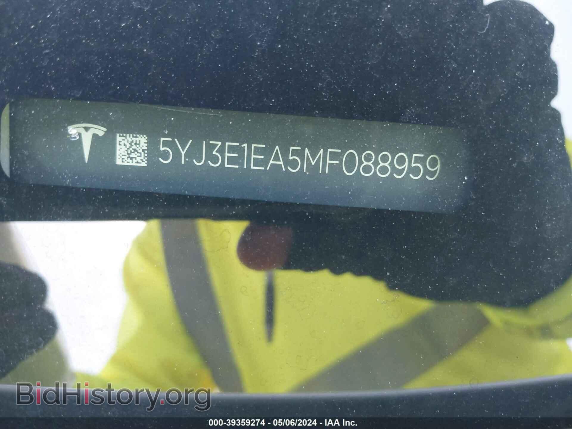 2021 TESLA MODEL 3 - VIN: 5YJ3E1EA5MF088959 - Photo 9