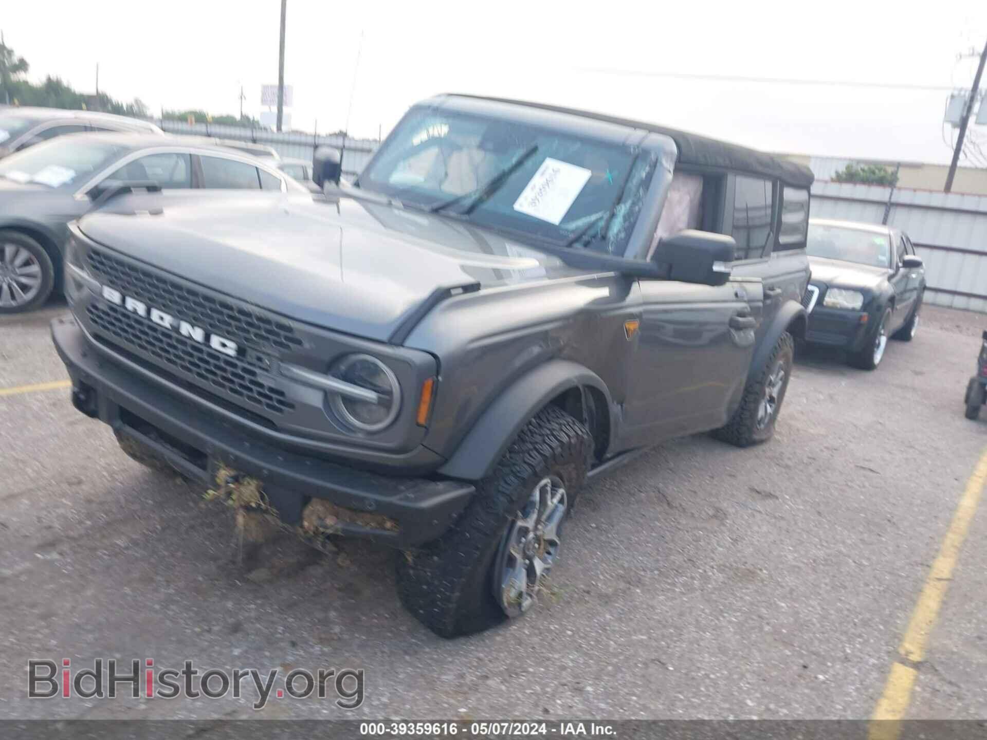 2022 FORD BRONCO - VIN: 1FMEE5DP5NLB50036 - Фото 2
