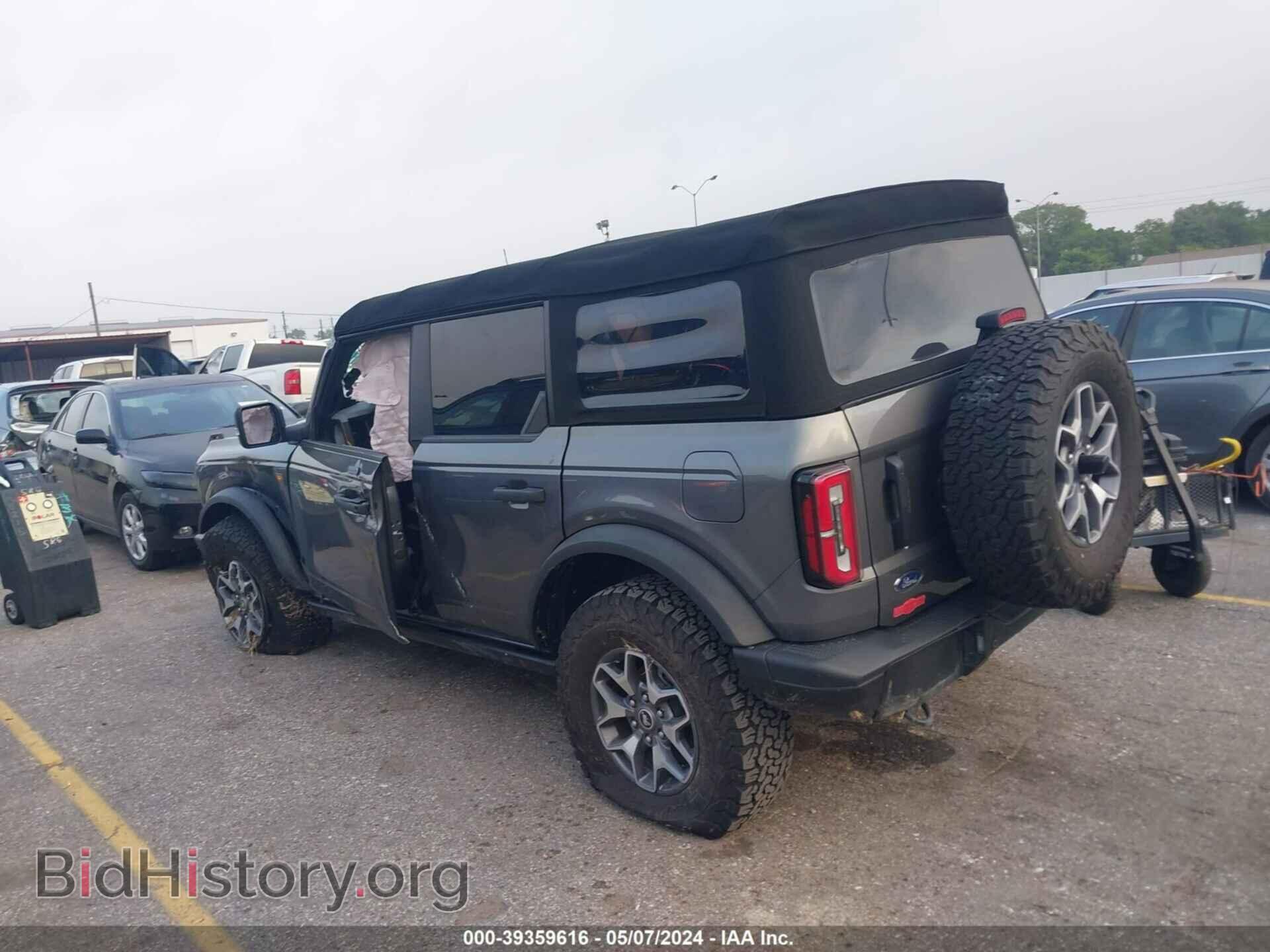 2022 FORD BRONCO - VIN: 1FMEE5DP5NLB50036 - Фото 3
