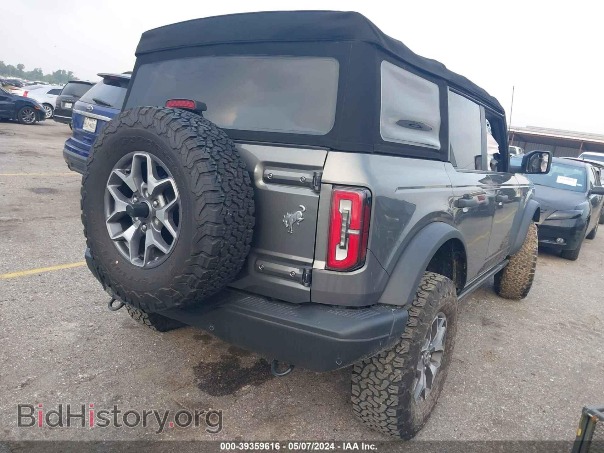 2022 FORD BRONCO - VIN: 1FMEE5DP5NLB50036 - Фото 4