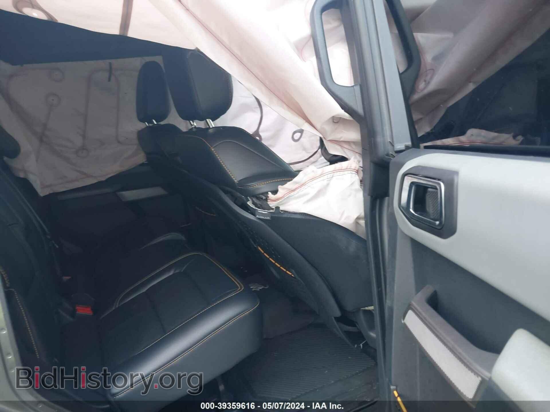 2022 FORD BRONCO - VIN: 1FMEE5DP5NLB50036 - Фото 8