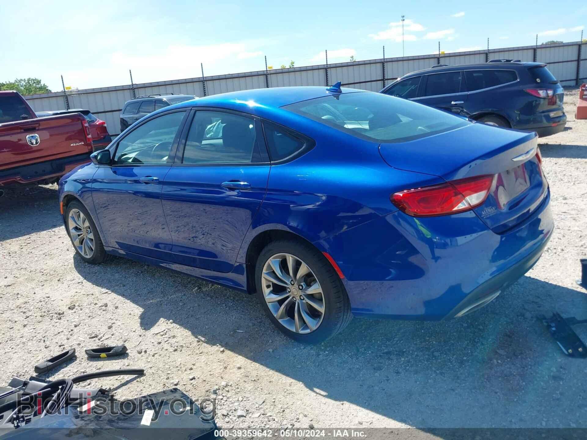 2015 CHRYSLER 200 - VIN: 1C3CCCBG5FN519092 - Фото 3