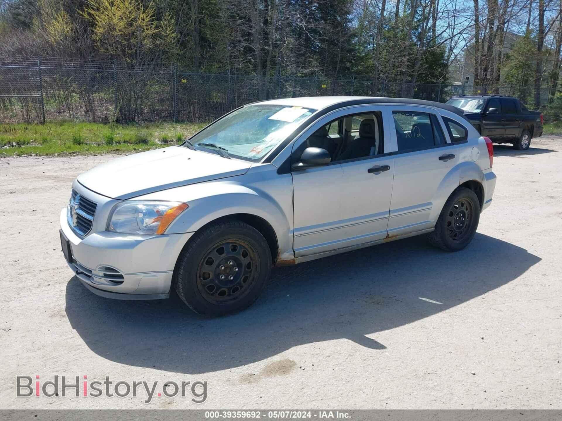 2007 DODGE CALIBER - VIN: 1B3HB48BX7D318951 - Фото 2