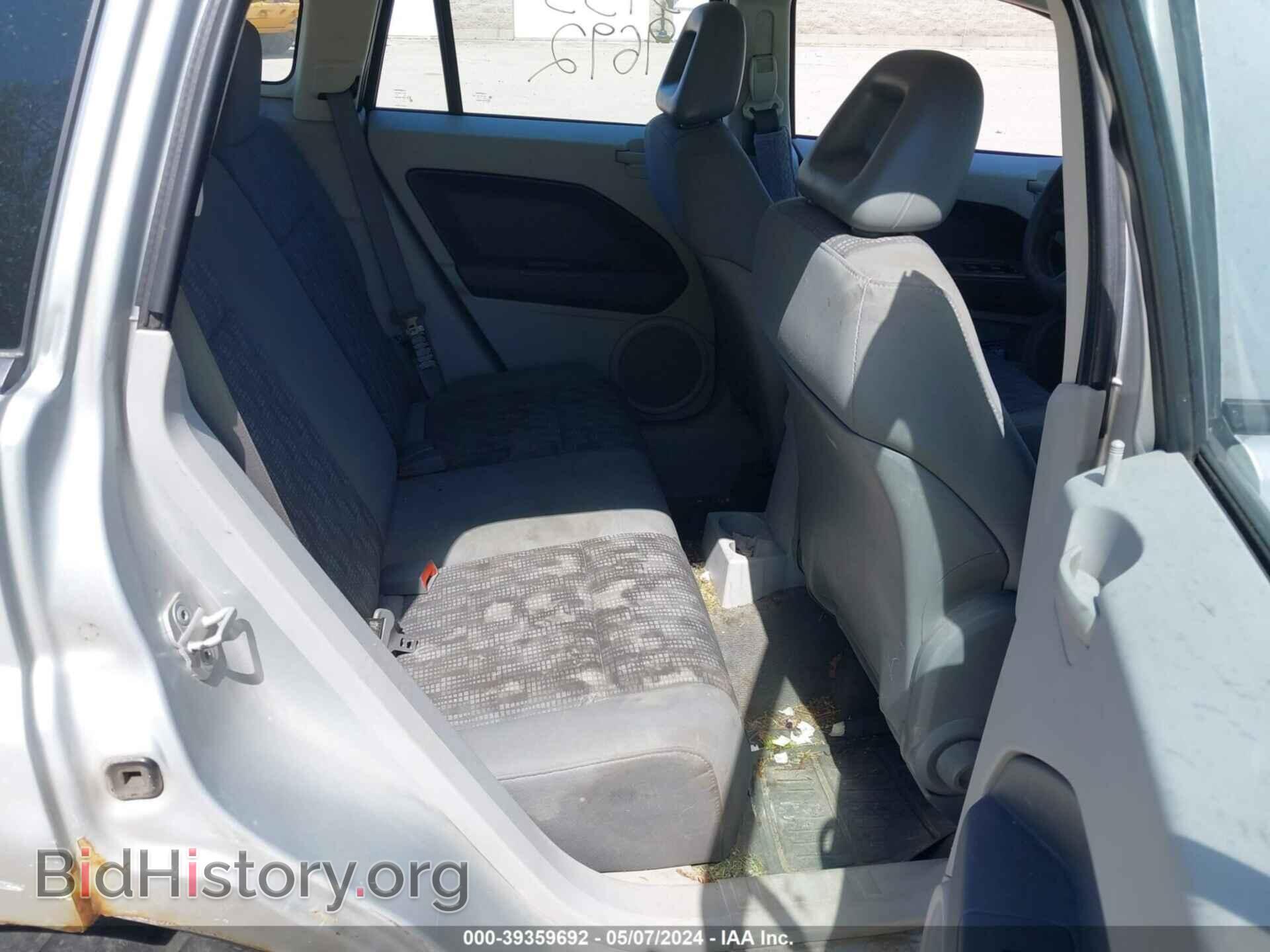 2007 DODGE CALIBER - VIN: 1B3HB48BX7D318951 - Фото 8