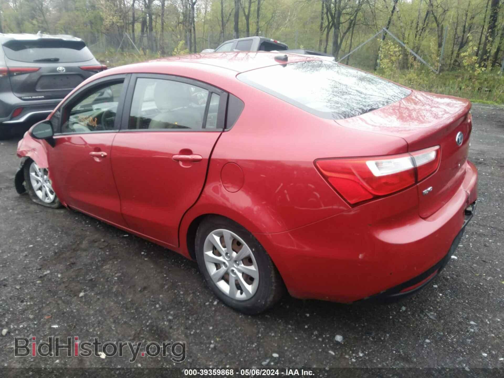 2013 KIA RIO - VIN: KNADM4A37D6185590 - Фото 3
