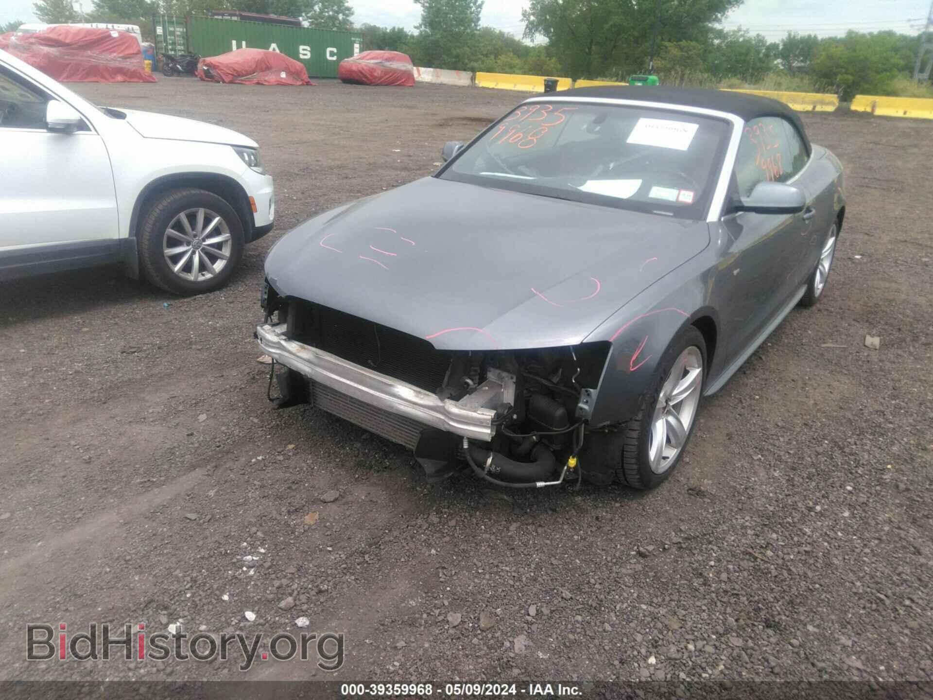 2016 AUDI A5 - VIN: WAUD2AFH9GN004234 - Photo 2
