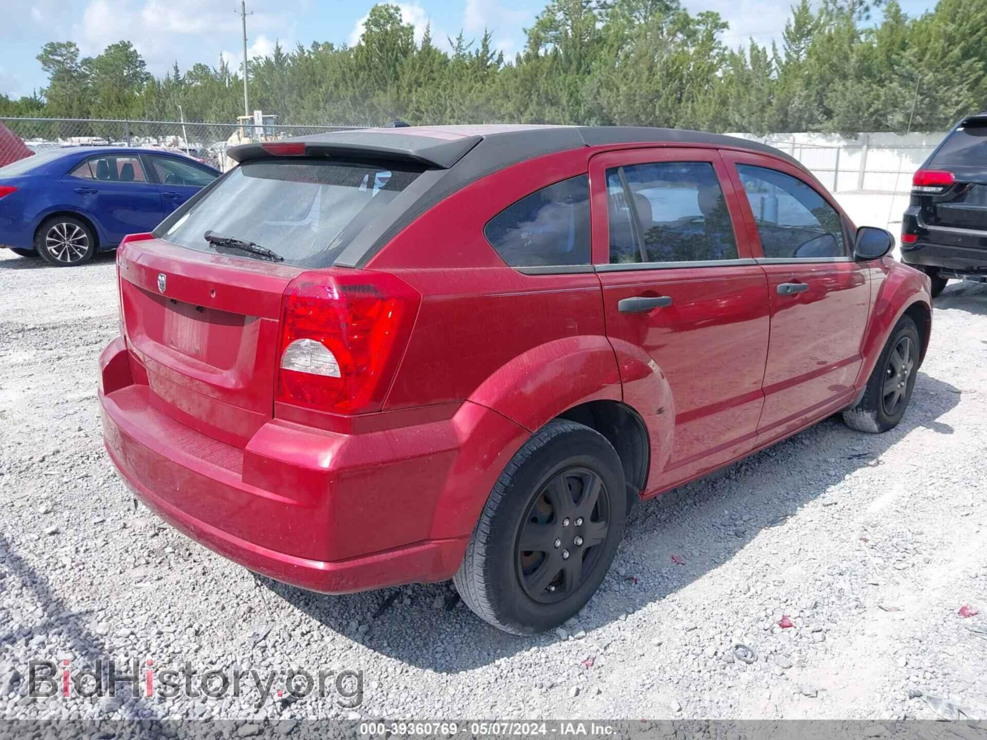 2008 DODGE CALIBER - VIN: 1B3HB28B58D571407 - Фото 4